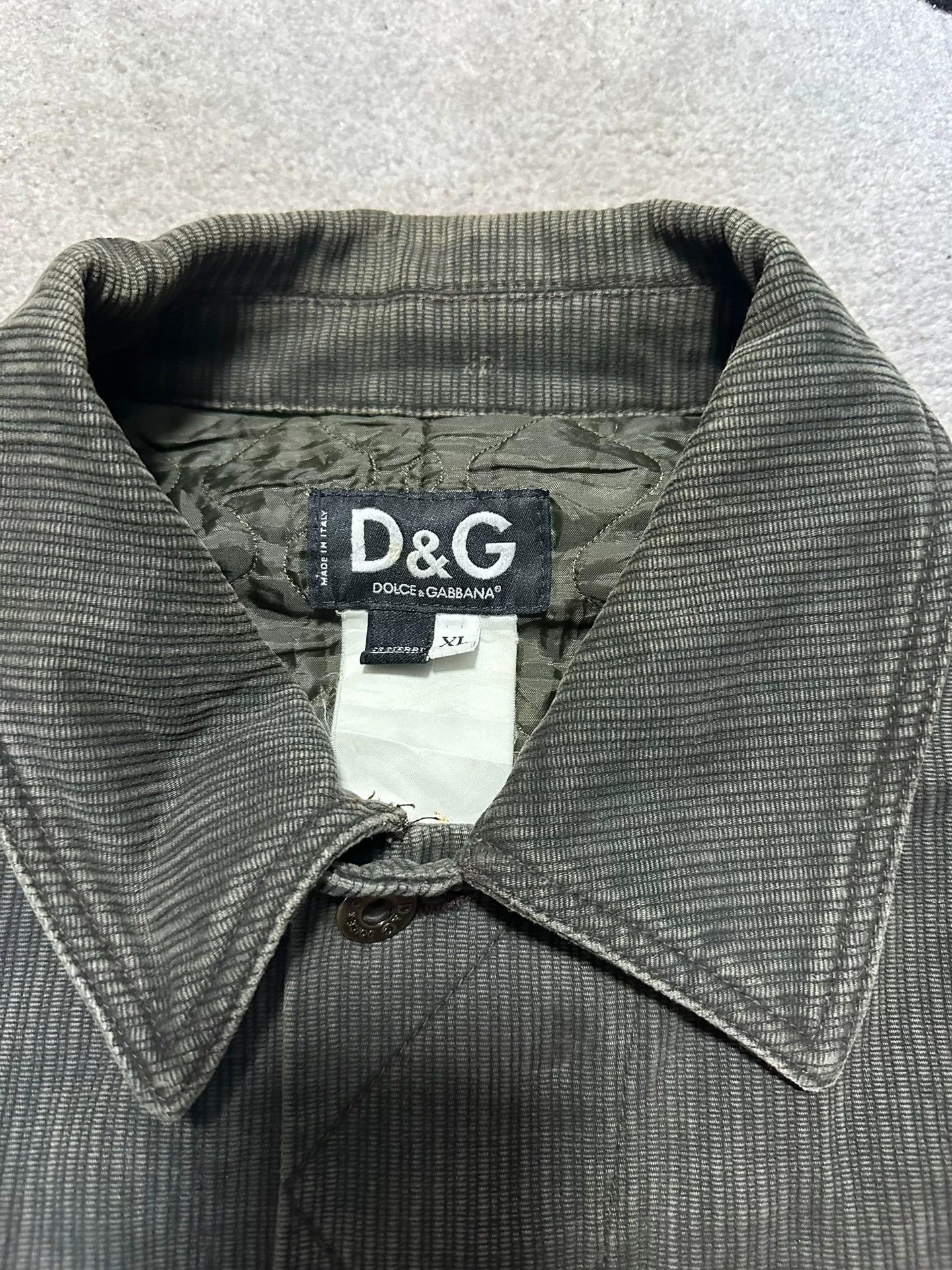 Dolce & Gabbana Dolce & Gabbana Hunter Cargo Jacket A/W 2003 Size US XL / EU 56 / 4 - 3 Thumbnail