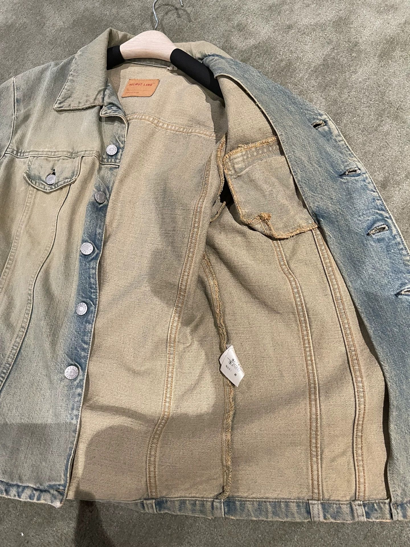 Helmut Lang helmut lang oversized denim jacket 99aw Size US M / EU 48-50 / 2 - 8 Thumbnail