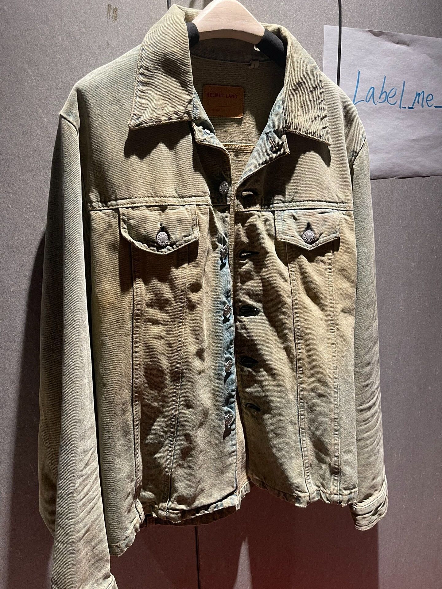 Helmut Lang helmut lang oversized denim jacket 99aw Size US M / EU 48-50 / 2 - 2 Thumbnail