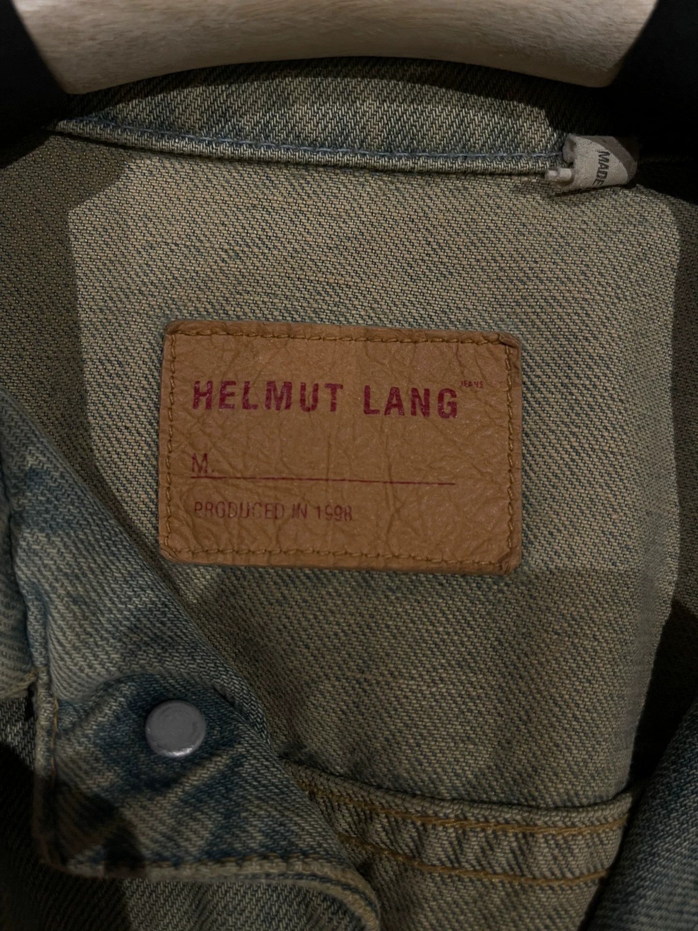 Helmut Lang helmut lang oversized denim jacket 99aw Size US M / EU 48-50 / 2 - 7 Thumbnail