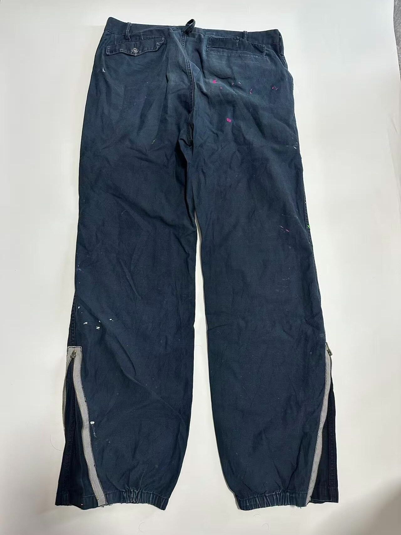 Final Home vintage pants with splatter paint design Size US 34 / EU 50 - 2 Thumbnail