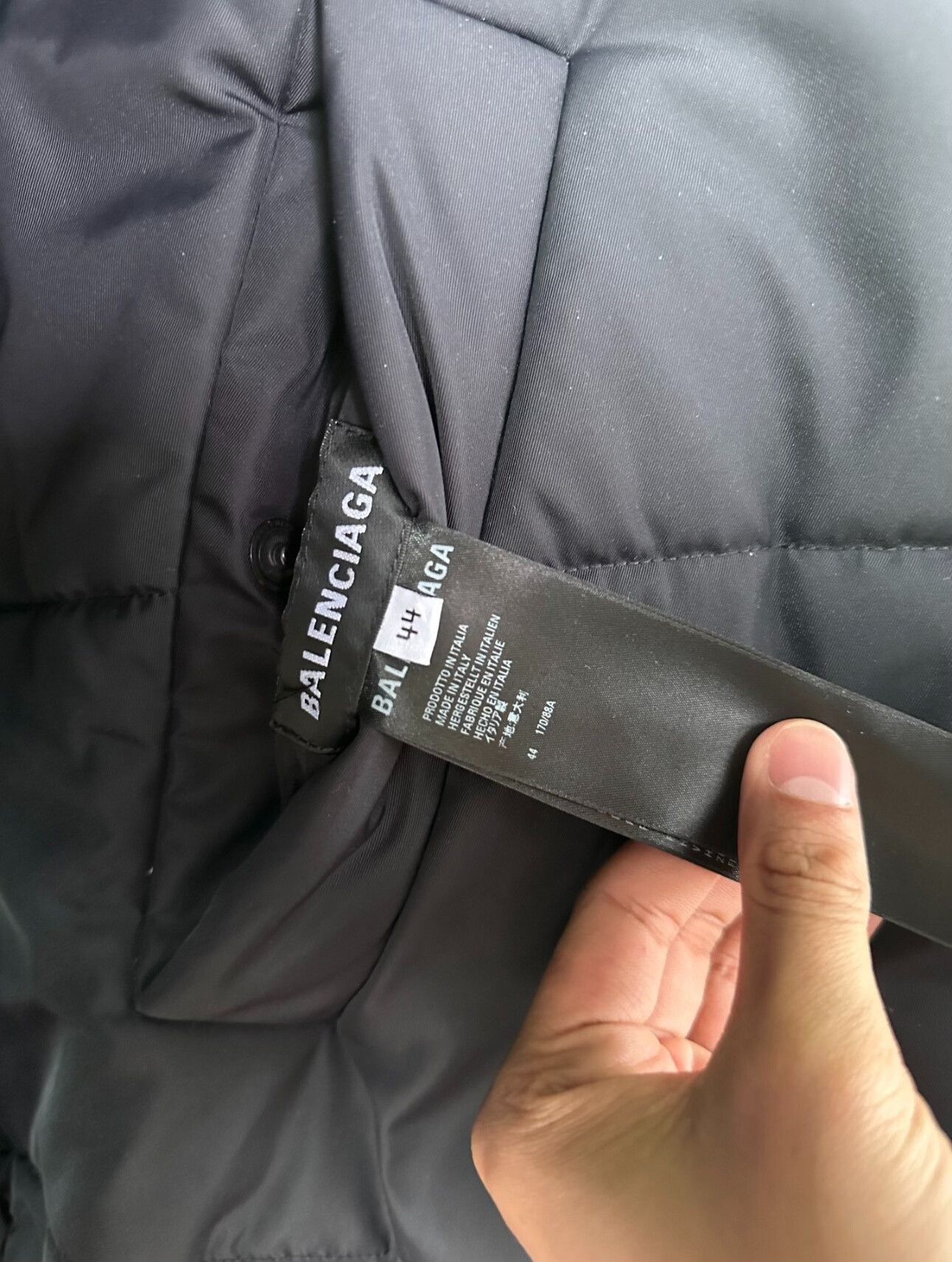Balenciaga Balenciaga Oversized Double-Sided Down Jacket Size US L / EU 52-54 / 3 - 4 Thumbnail