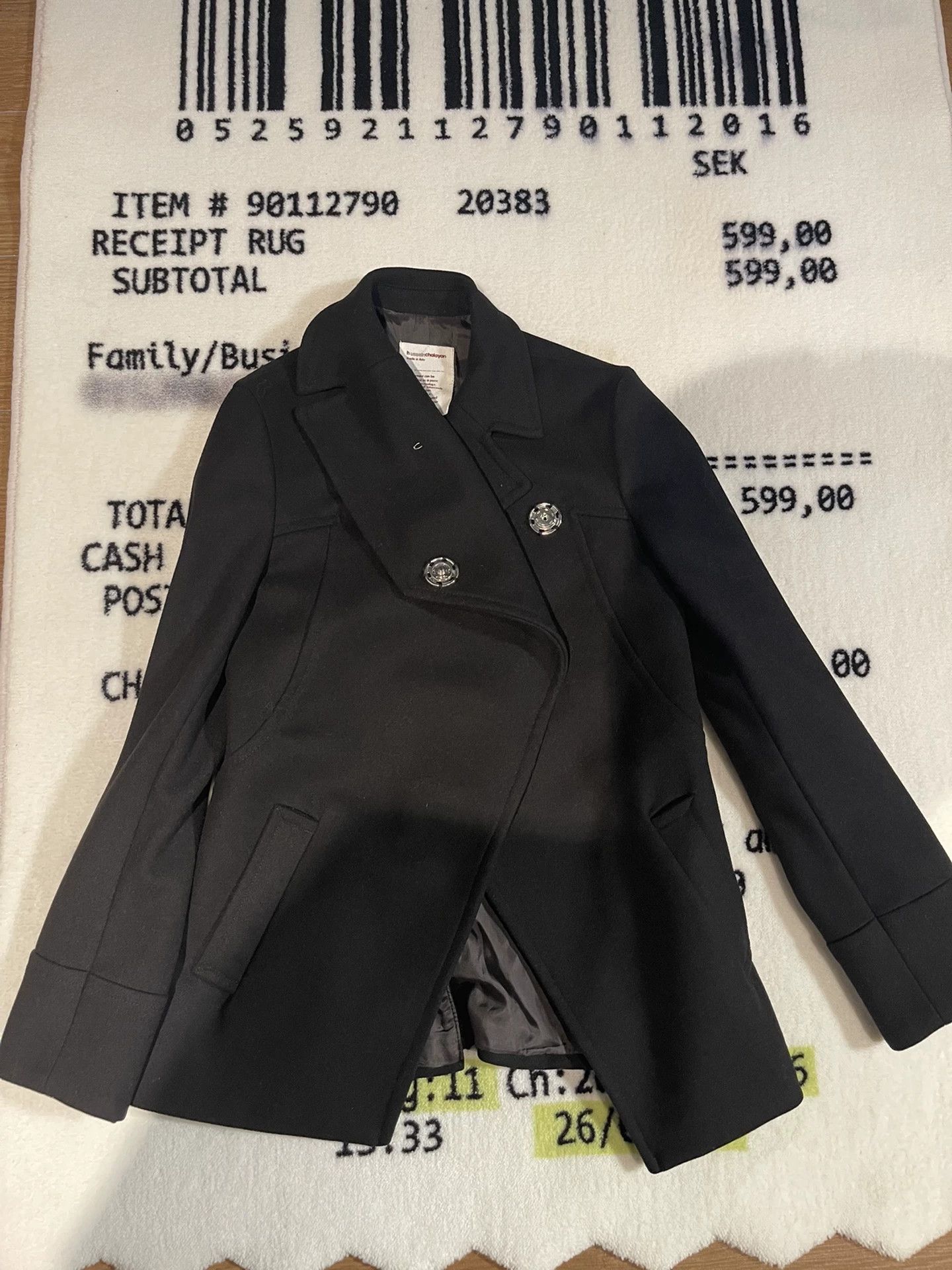 Hussein Chalayan stylish black blazer by hussein chalayan Size US M / EU 48-50 / 2 - 9 Thumbnail