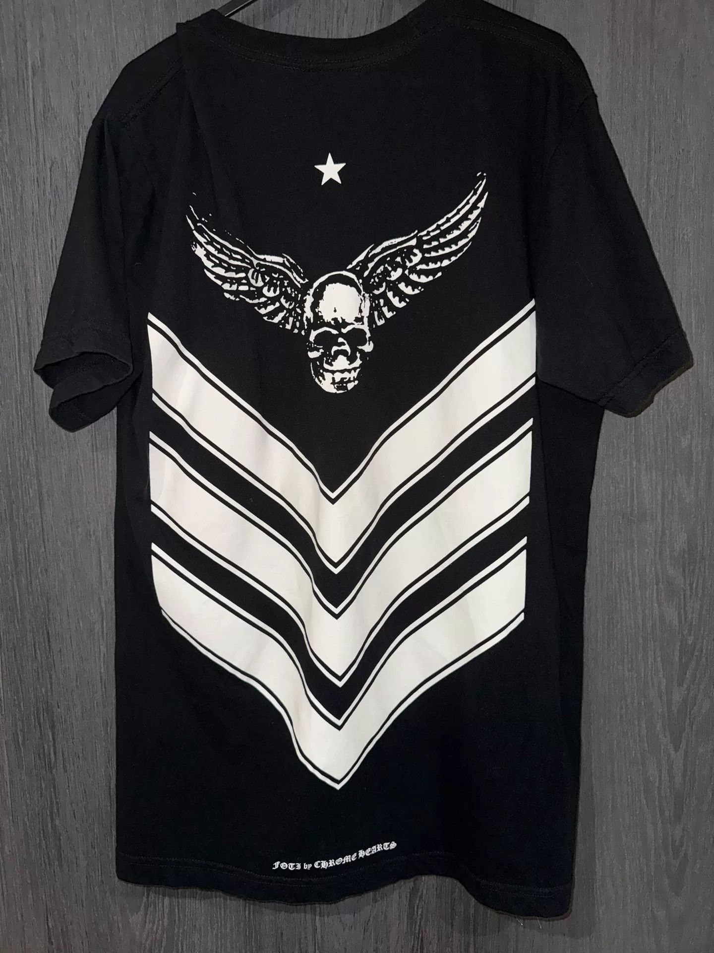 Chrome Hearts chrome hearts black skull limited edition t-shirt Size US M / EU 48-50 / 2 - 8 Thumbnail