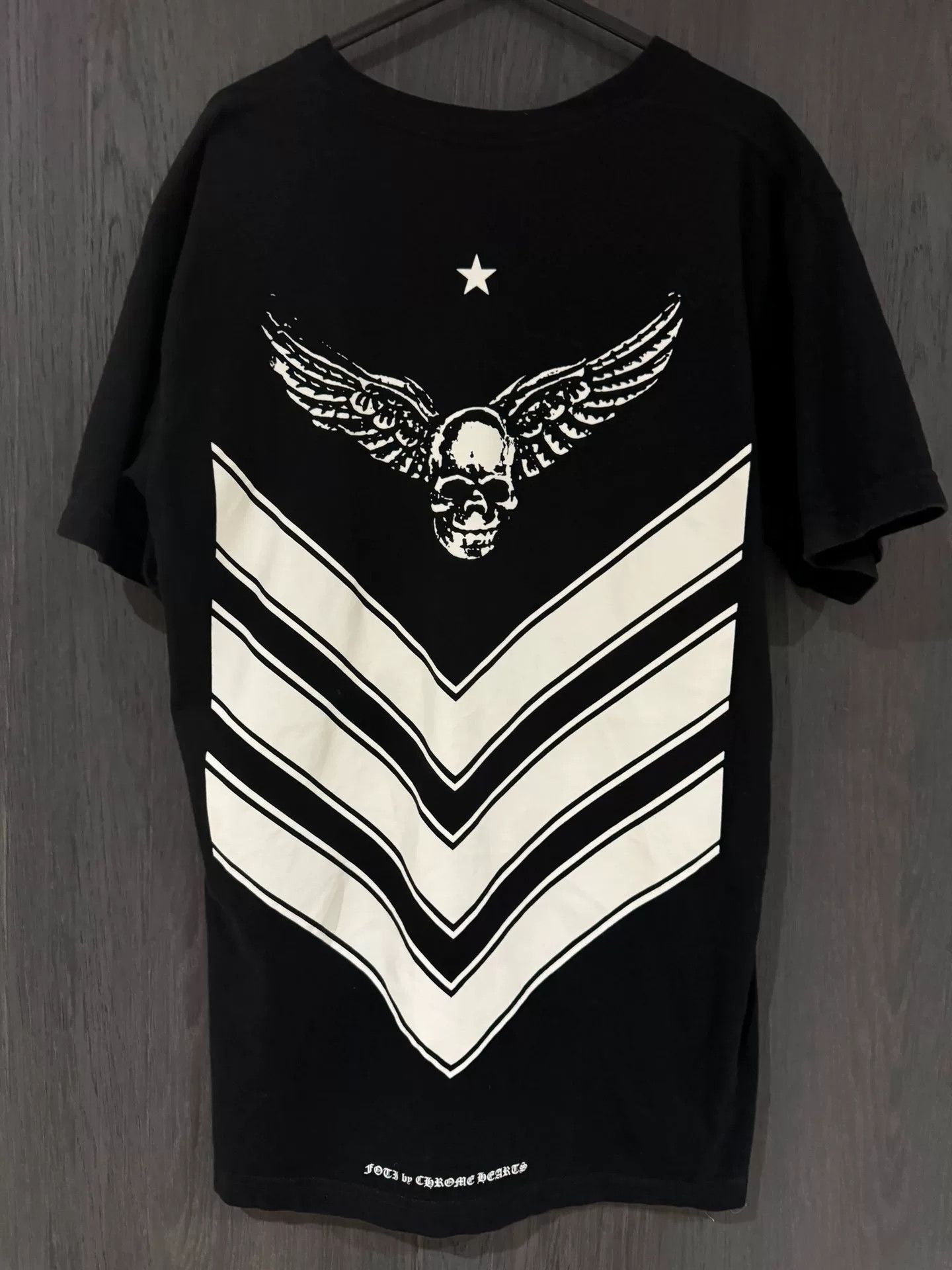 Chrome Hearts chrome hearts black skull limited edition t-shirt Size US M / EU 48-50 / 2 - 2 Thumbnail