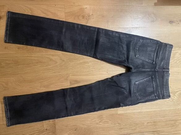 Balenciaga balenciaga waxed grey skinny jeans prototype Size US 30 / EU 46 - 2 Thumbnail