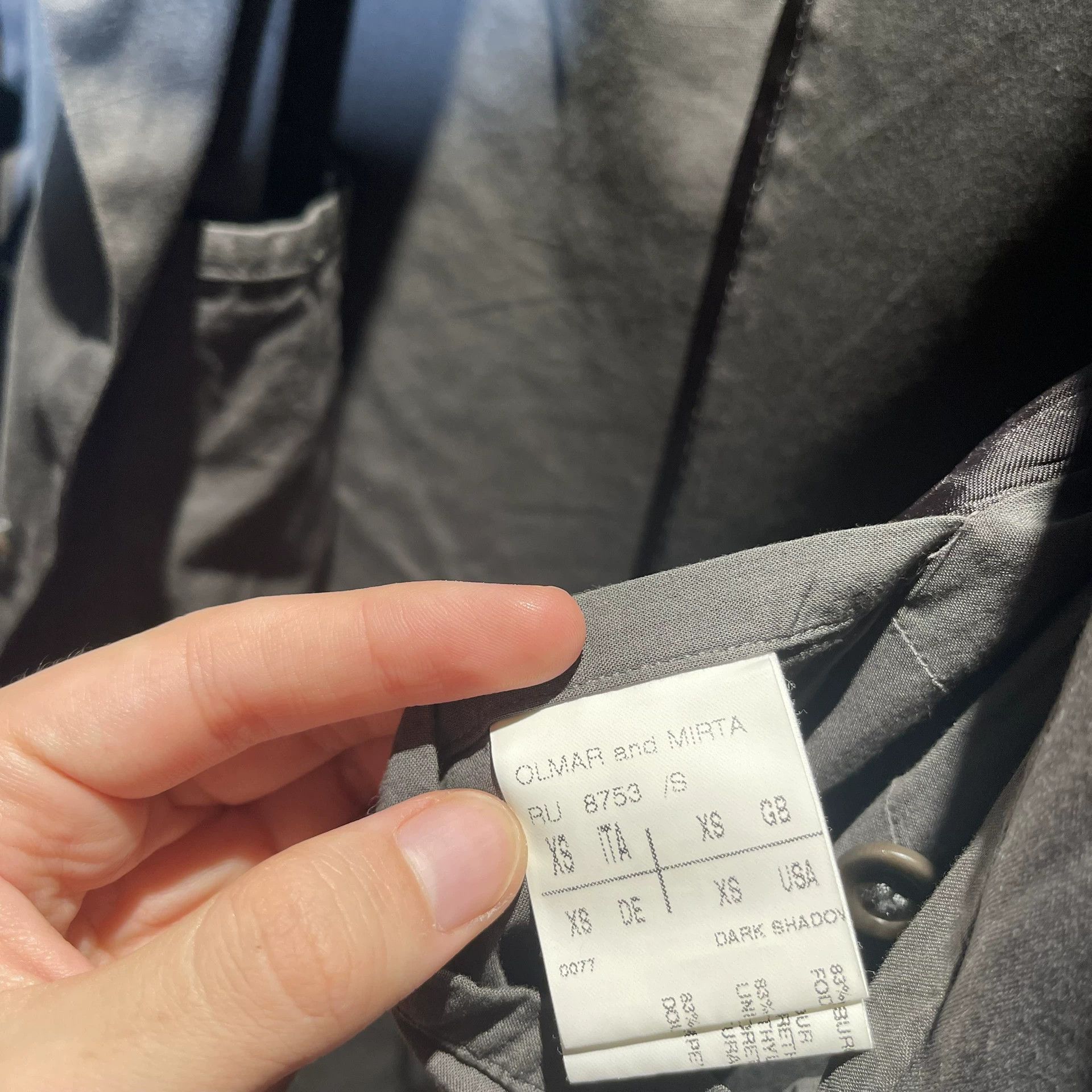 Rick Owens rick owens oversized blazer coat in xs Size US XS / EU 42 / 0 - 7 Thumbnail