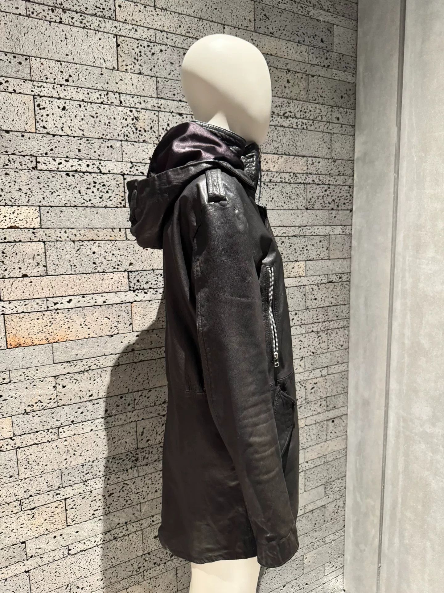Addict Clothes Japan rare hooded leather jacket from 14th addiction Size US M / EU 48-50 / 2 - 5 Thumbnail