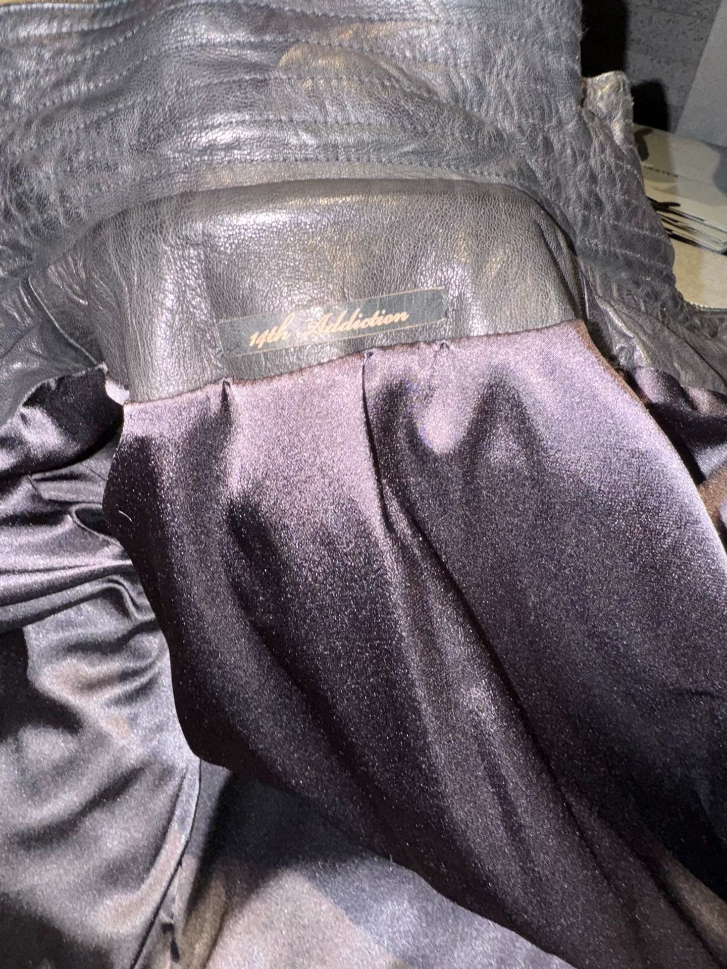 Addict Clothes Japan rare hooded leather jacket from 14th addiction Size US M / EU 48-50 / 2 - 7 Thumbnail