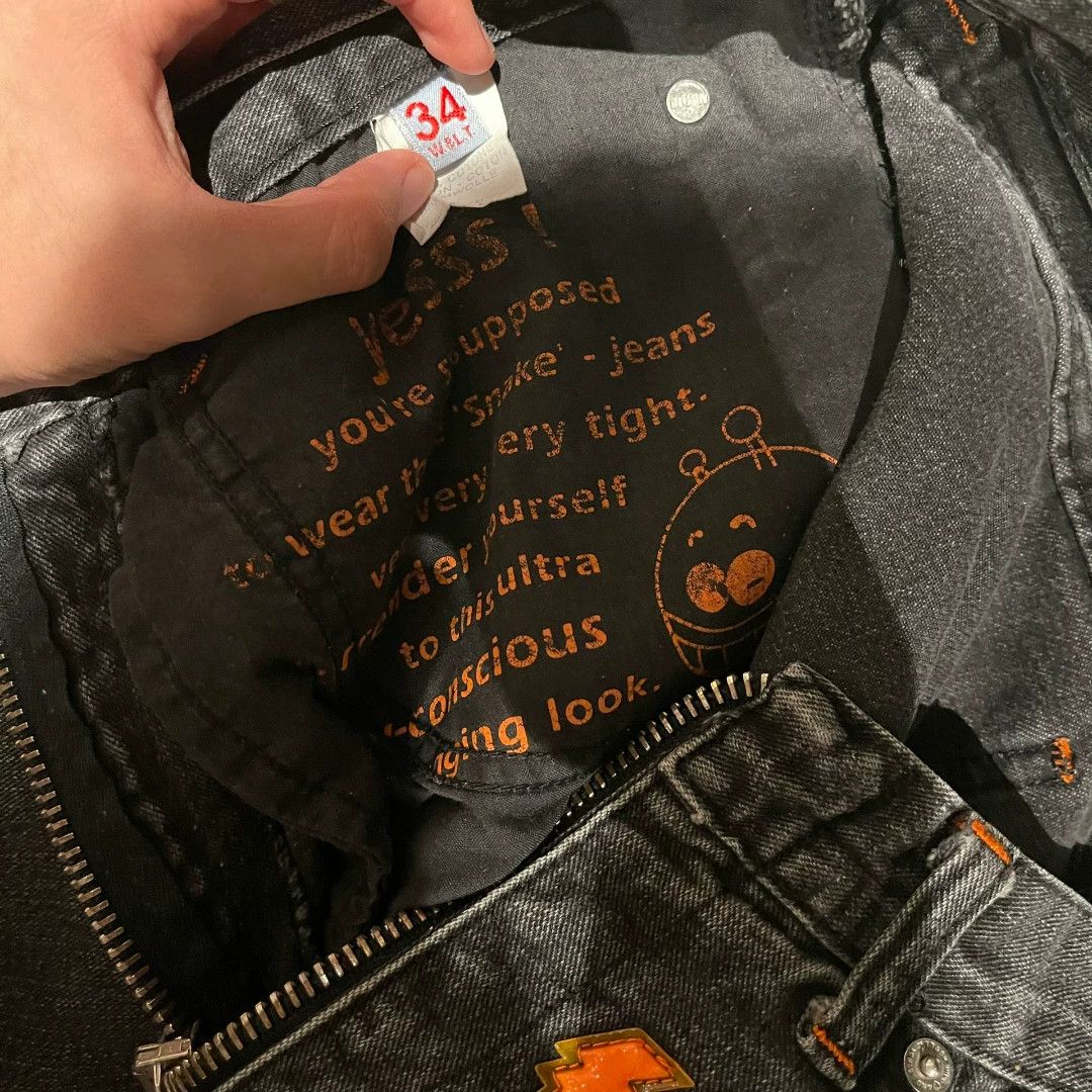 W&LT Walter Van Beirendonck Snake Jeans Size 34 Size US 34 / EU 50 - 4 Thumbnail