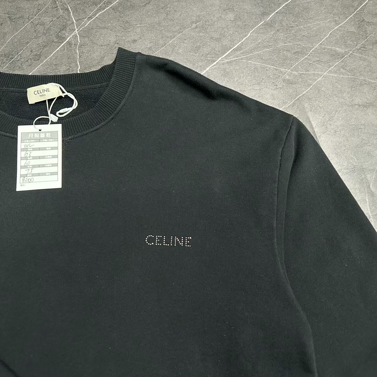 Celine Celine Logo Pullover Sweatshirt XXL Size Size XXL / US 16-18 / IT 52-54 - 3 Thumbnail