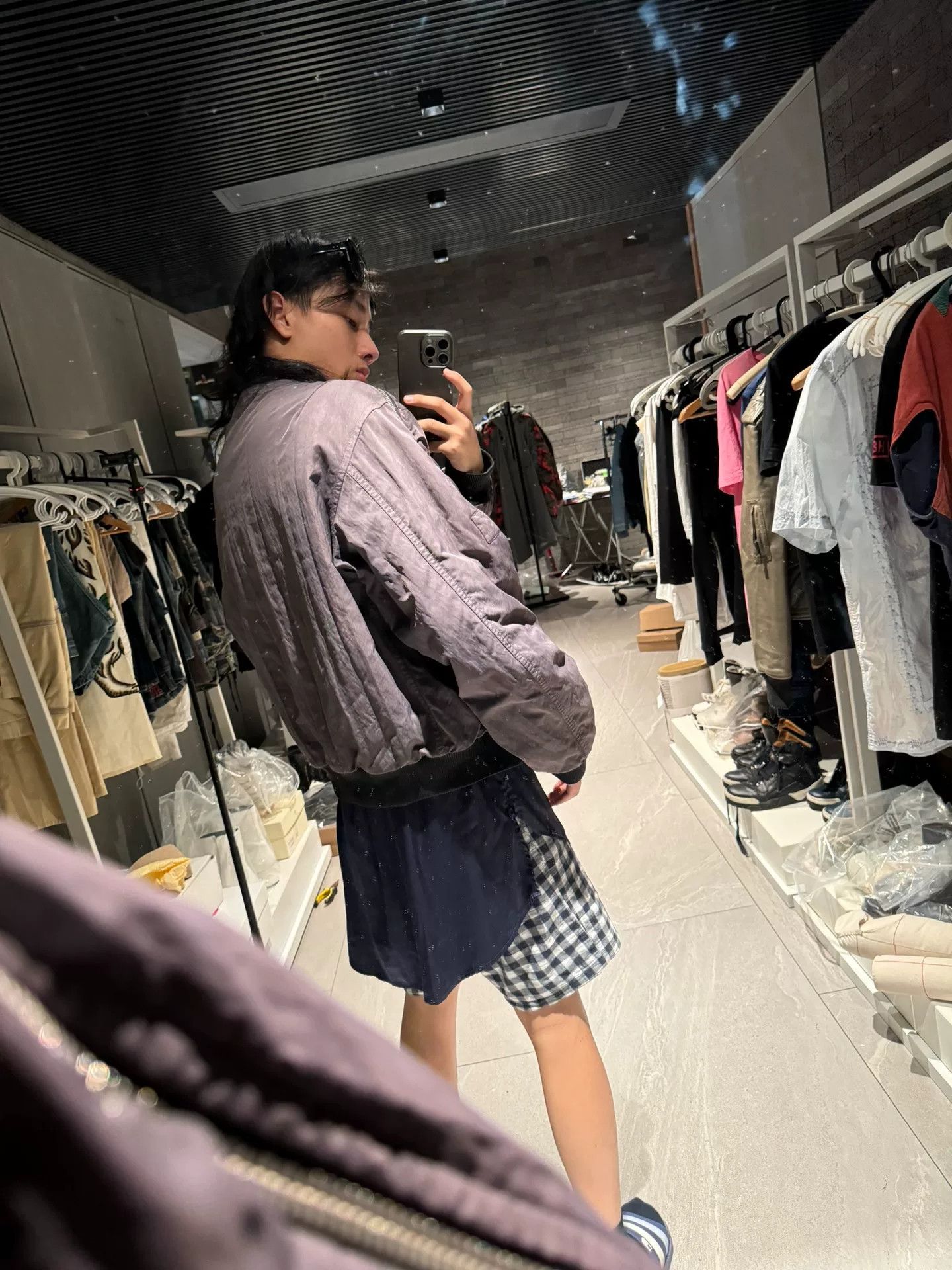 Dries Van Noten drapes van noten bomber jacket with reflective detailing Size US M / EU 48-50 / 2 - 7 Thumbnail