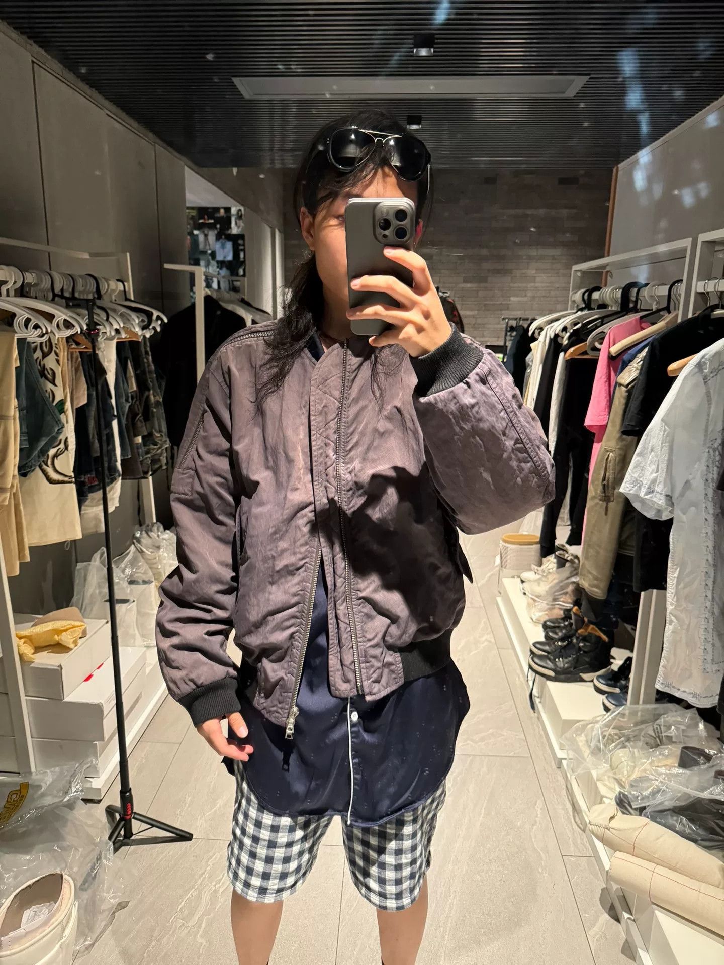 Dries Van Noten drapes van noten bomber jacket with reflective detailing Size US M / EU 48-50 / 2 - 6 Thumbnail