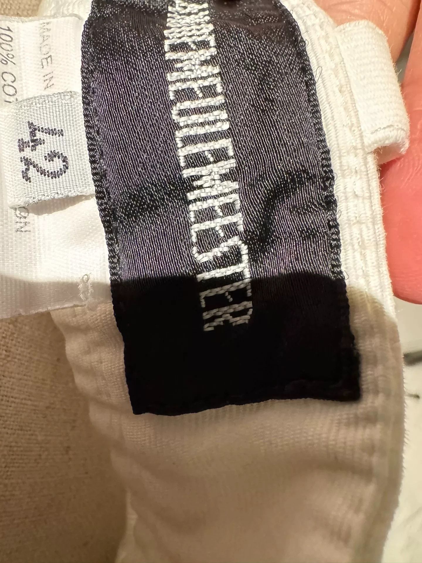 Ann Demeulemeester unique white pleated denim trousers Size US 31 - 7 Thumbnail