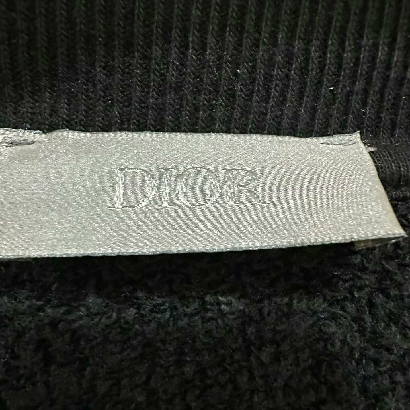 Dior dior logo embroidered oversized long sleeve sweatshirt Size US XXL / EU 58 / 5 - 2 Thumbnail