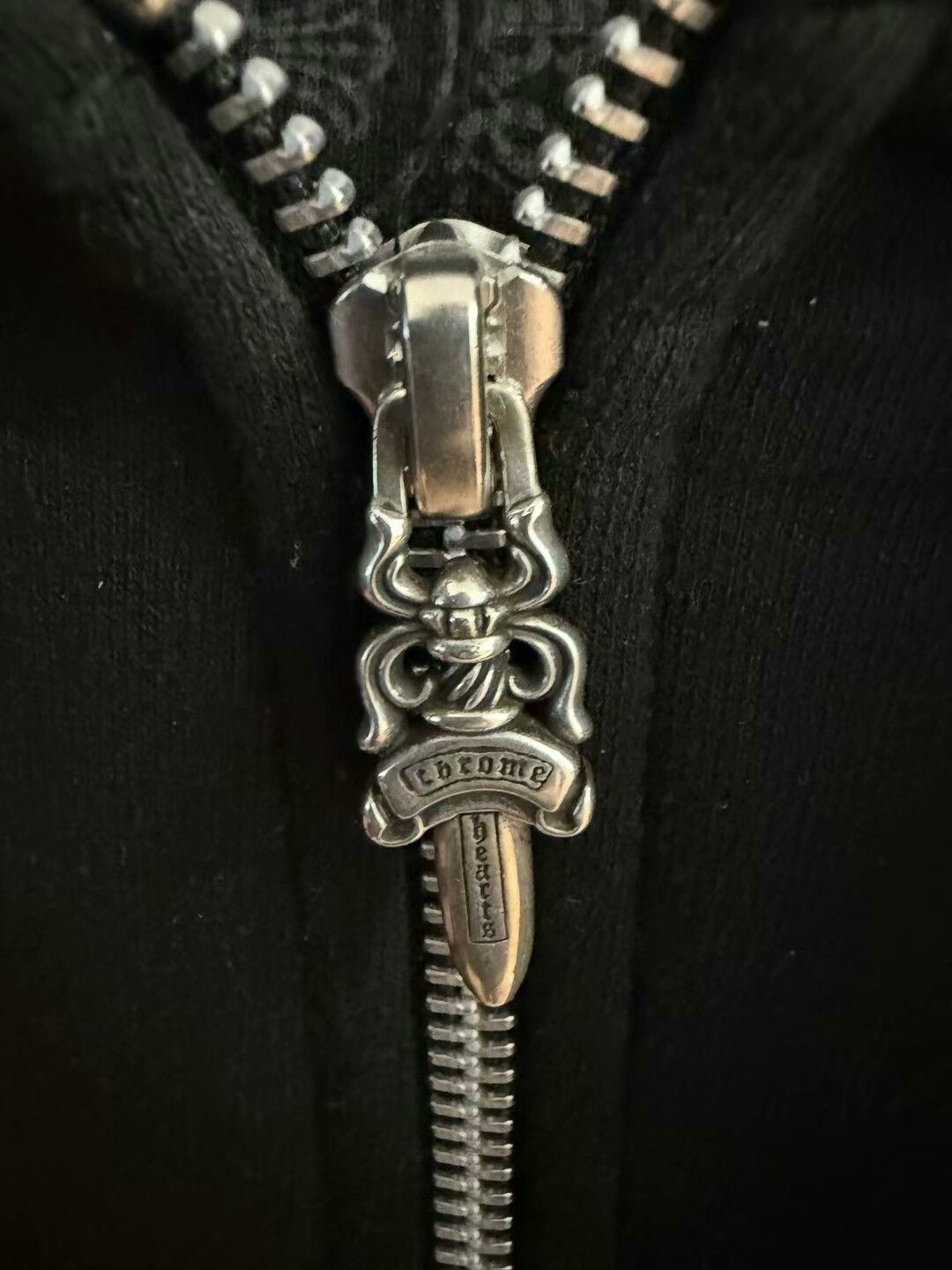 Chrome Hearts chrome hearts zip hoodie with floral design Size US M / EU 48-50 / 2 - 5 Thumbnail