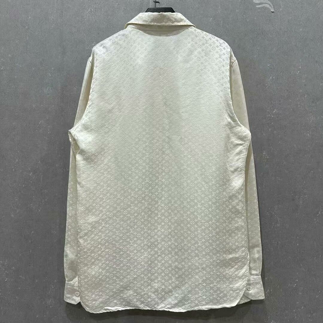 Louis Vuitton louis vuitton monogram silk long sleeve shirt Size US L / EU 52-54 / 3 - 2 Thumbnail