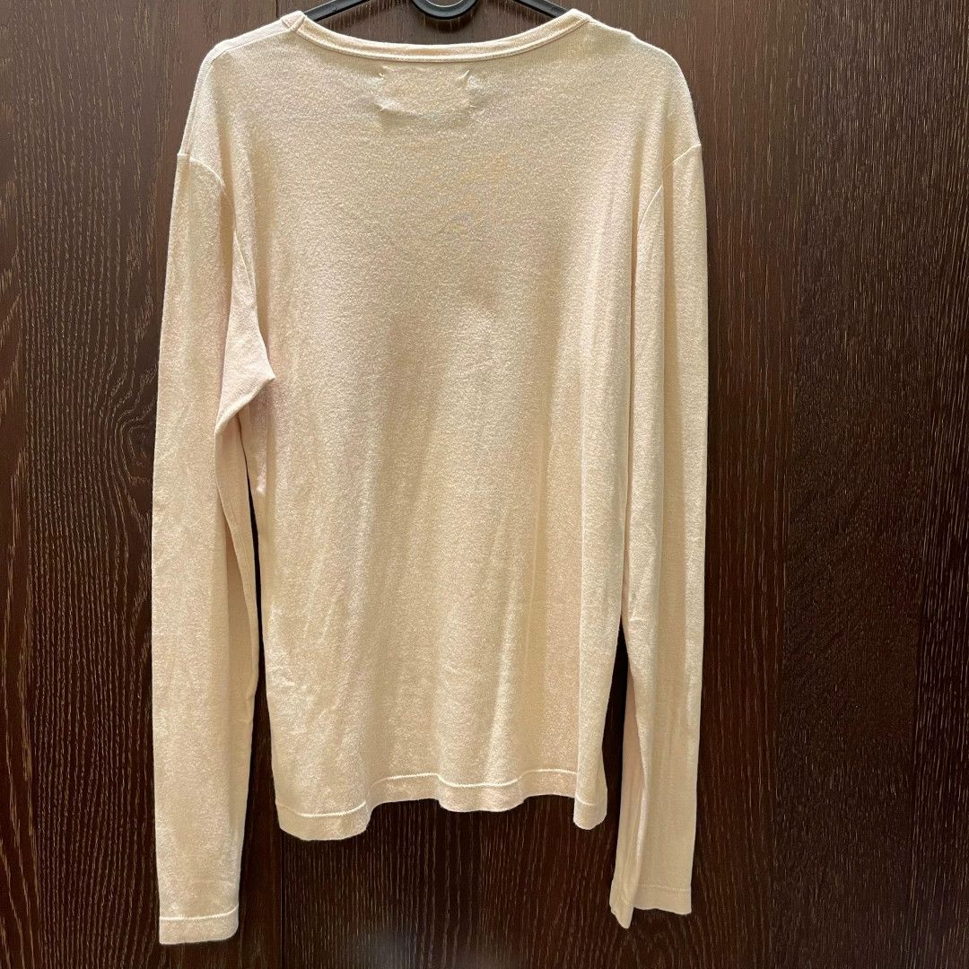 Maison Margiela martin margiela long sleeve fitted top Size US L / EU 52-54 / 3 - 4 Thumbnail