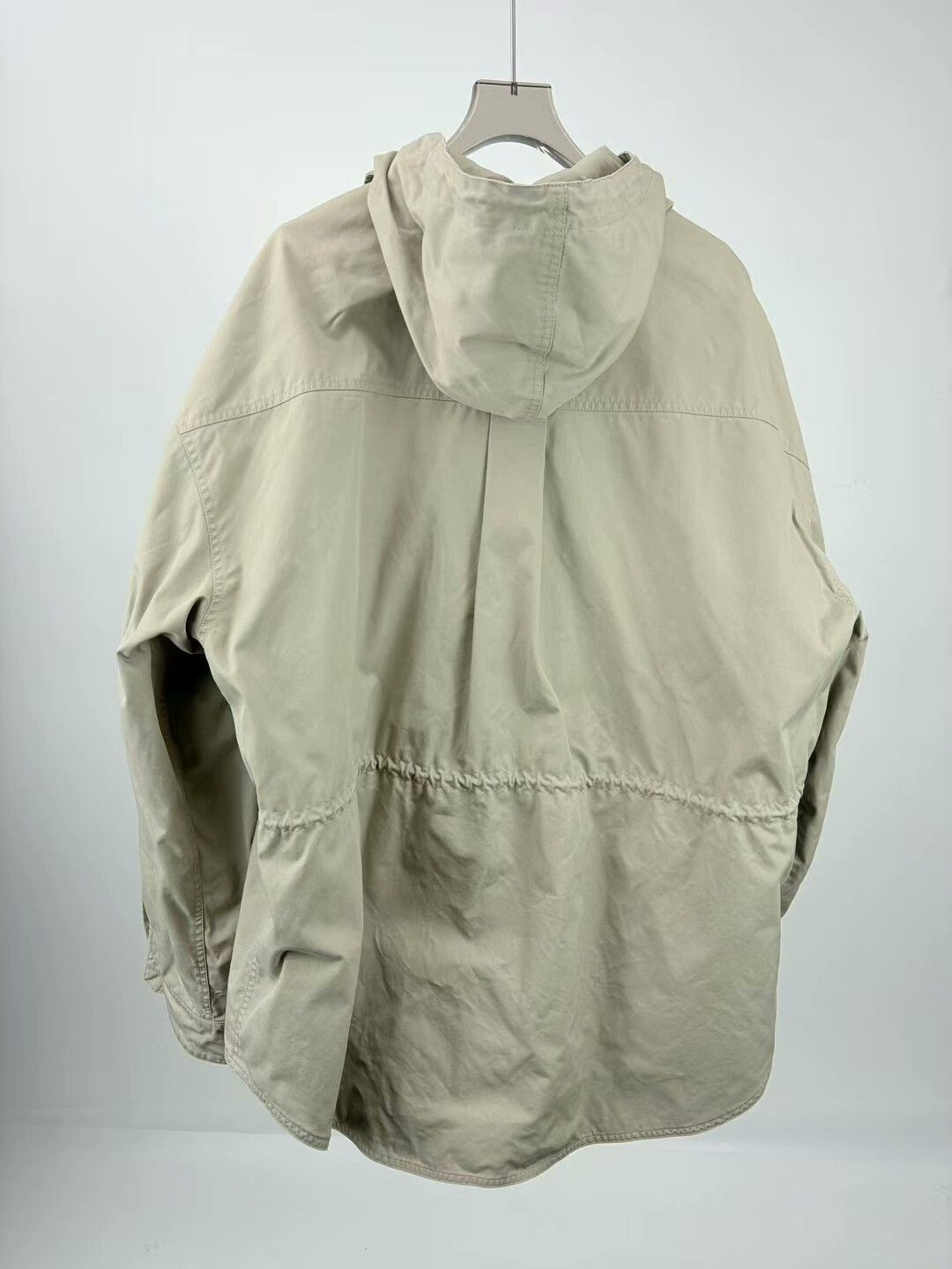 Balenciaga balenciaga khaki oversized hooded coat Size US L / EU 52-54 / 3 - 2 Thumbnail