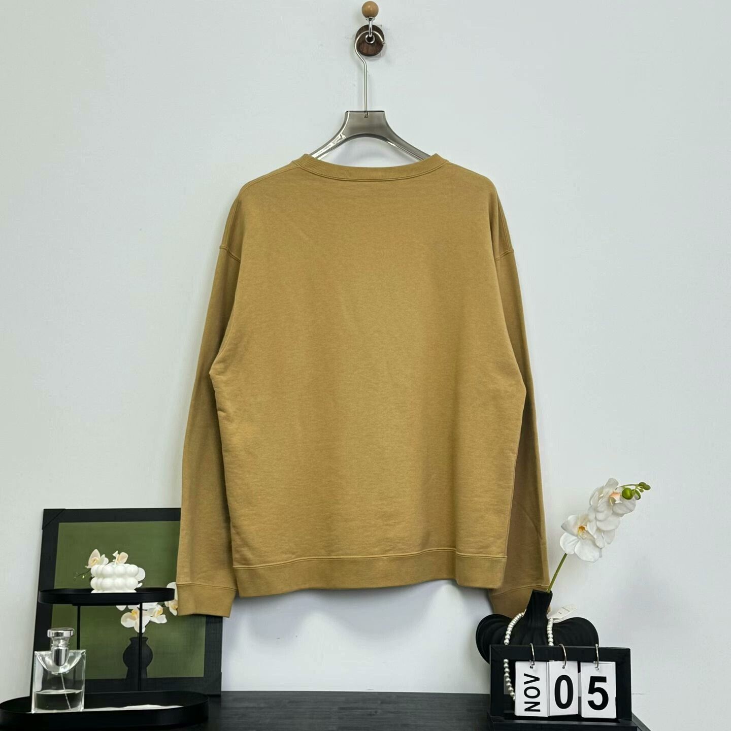Gucci gucci 1921 logo sweatshirt in yellow Size US L / EU 52-54 / 3 - 3 Thumbnail