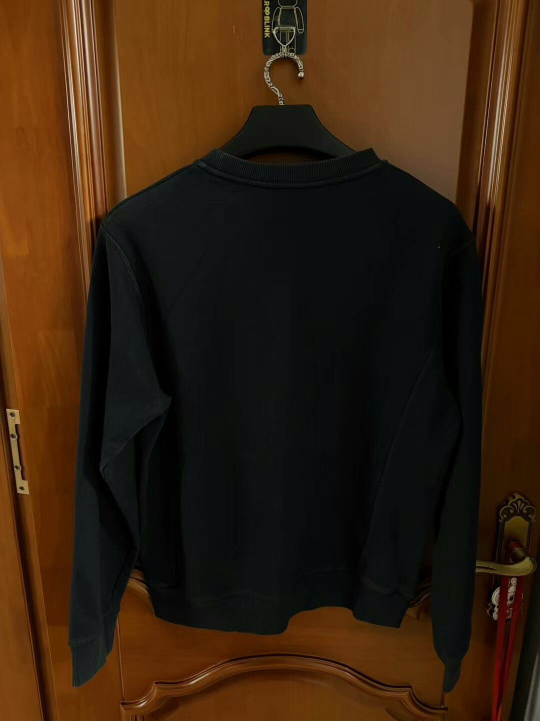 Dior dior black velvet logo sweatshirt medium Size US M / EU 48-50 / 2 - 3 Thumbnail
