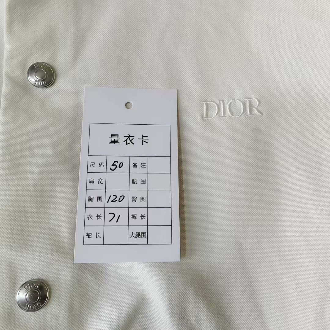 Dior Dior Embroidered Logo Denim Shirt Jacket Size US L / EU 52-54 / 3 - 4 Thumbnail