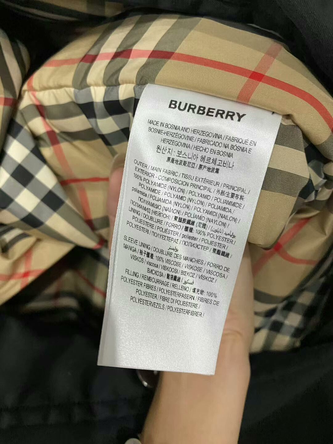 Burberry burberry nylon trench coat in black Size US M / EU 48-50 / 2 - 5 Thumbnail