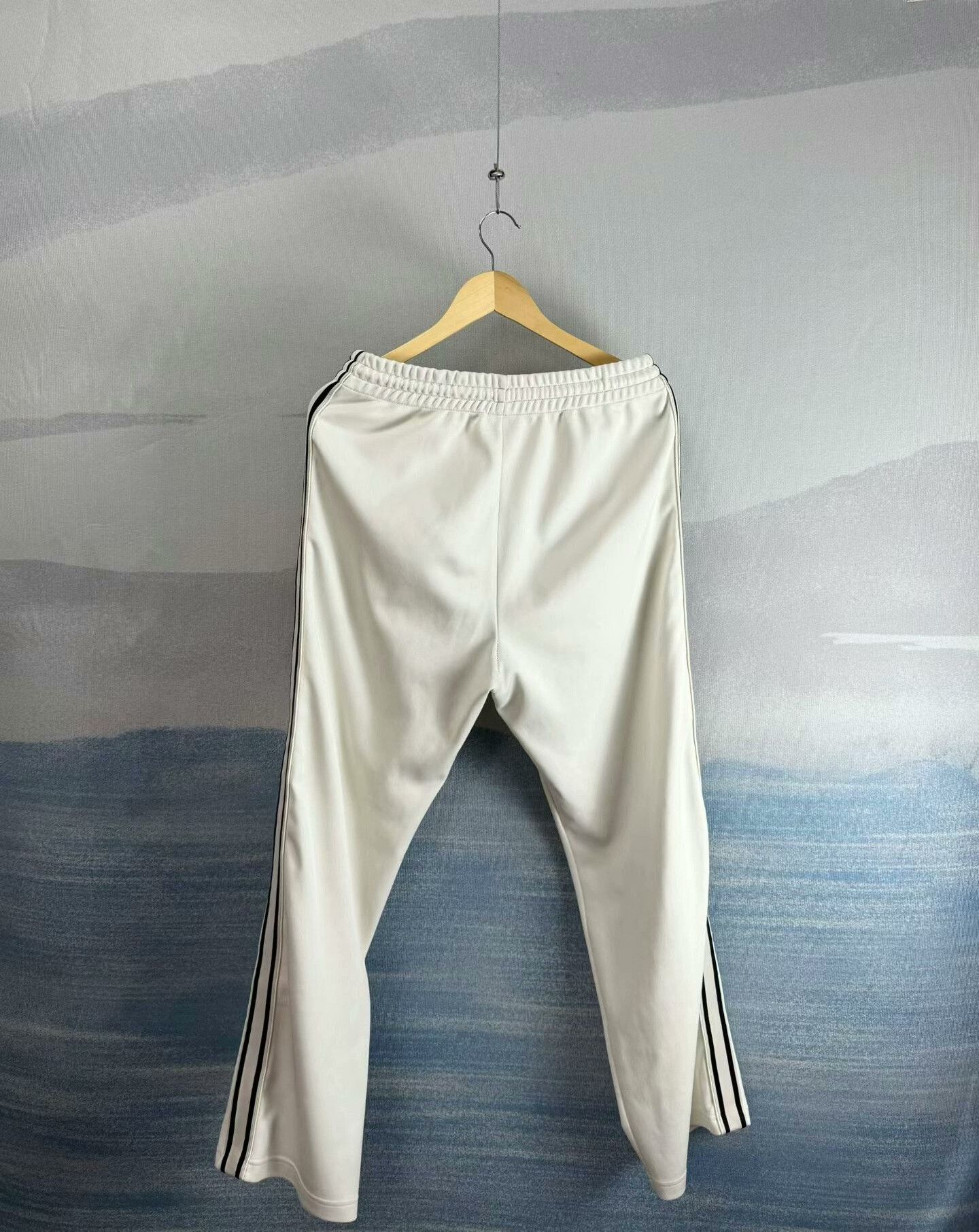 Celine Celine Embroidered Logo Side Stripe Pants Size 23" - 3 Thumbnail