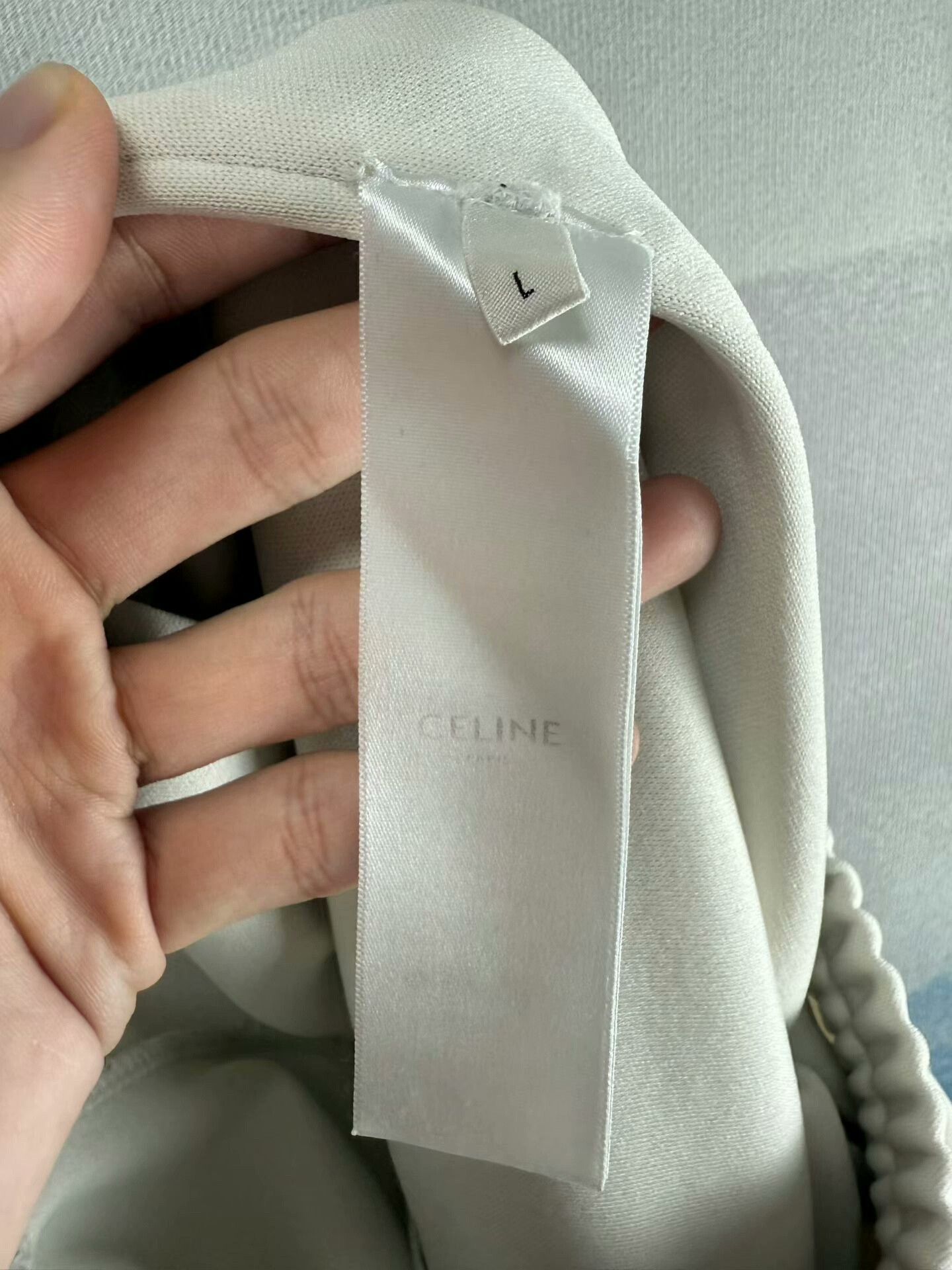 Celine Celine Embroidered Logo Side Stripe Pants Size 23" - 4 Thumbnail