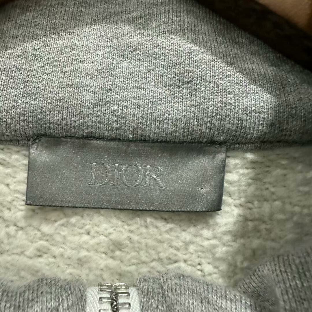 Dior Dior CD Icon Embroidered Half-Zip Sweatshirt Size US S / EU 44-46 / 1 - 4 Thumbnail