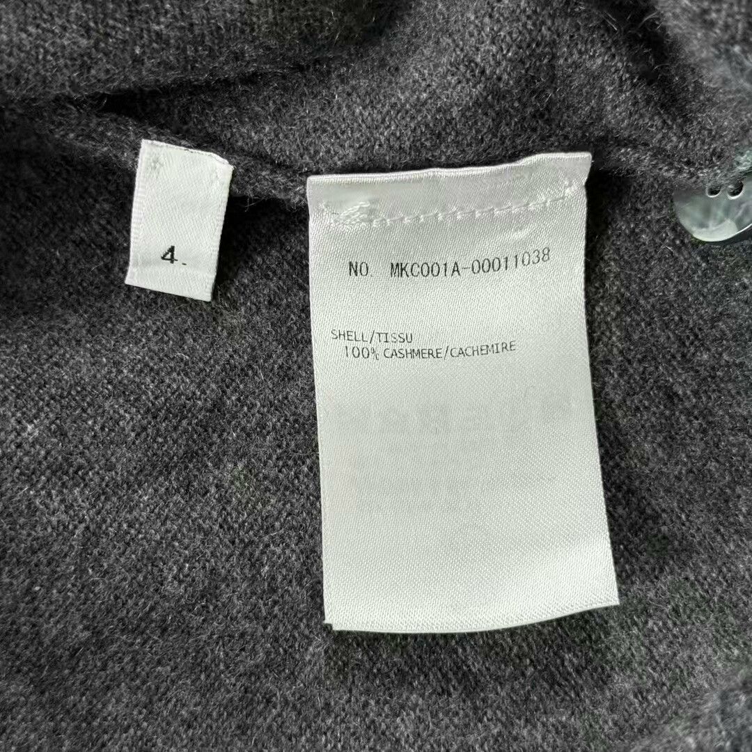Thom Browne thom browne gray white stripe cashmere cardigan Size US S / EU 44-46 / 1 - 4 Thumbnail