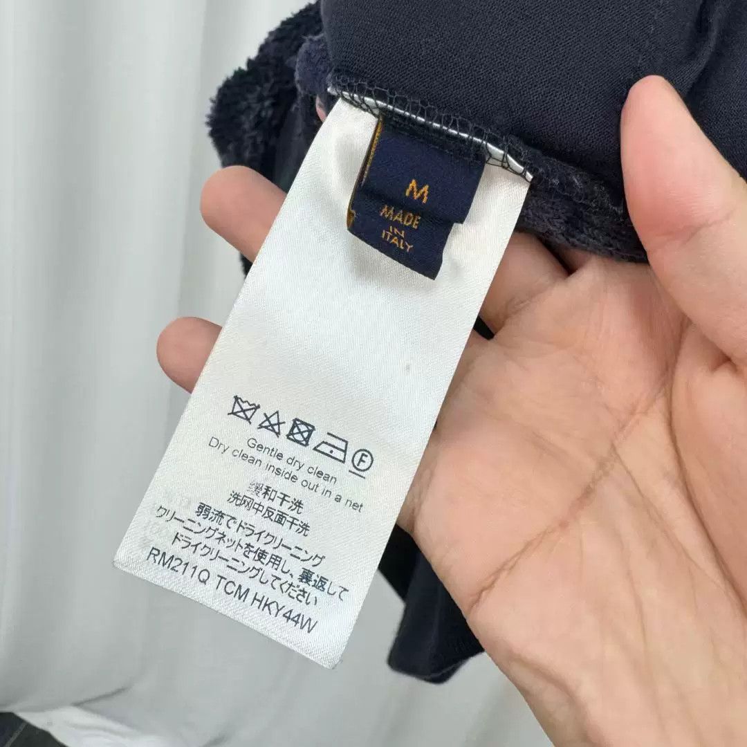 Louis Vuitton navy monogram teddy jacket by louis vuitton Size M / US 6-8 / IT 42-44 - 5 Thumbnail