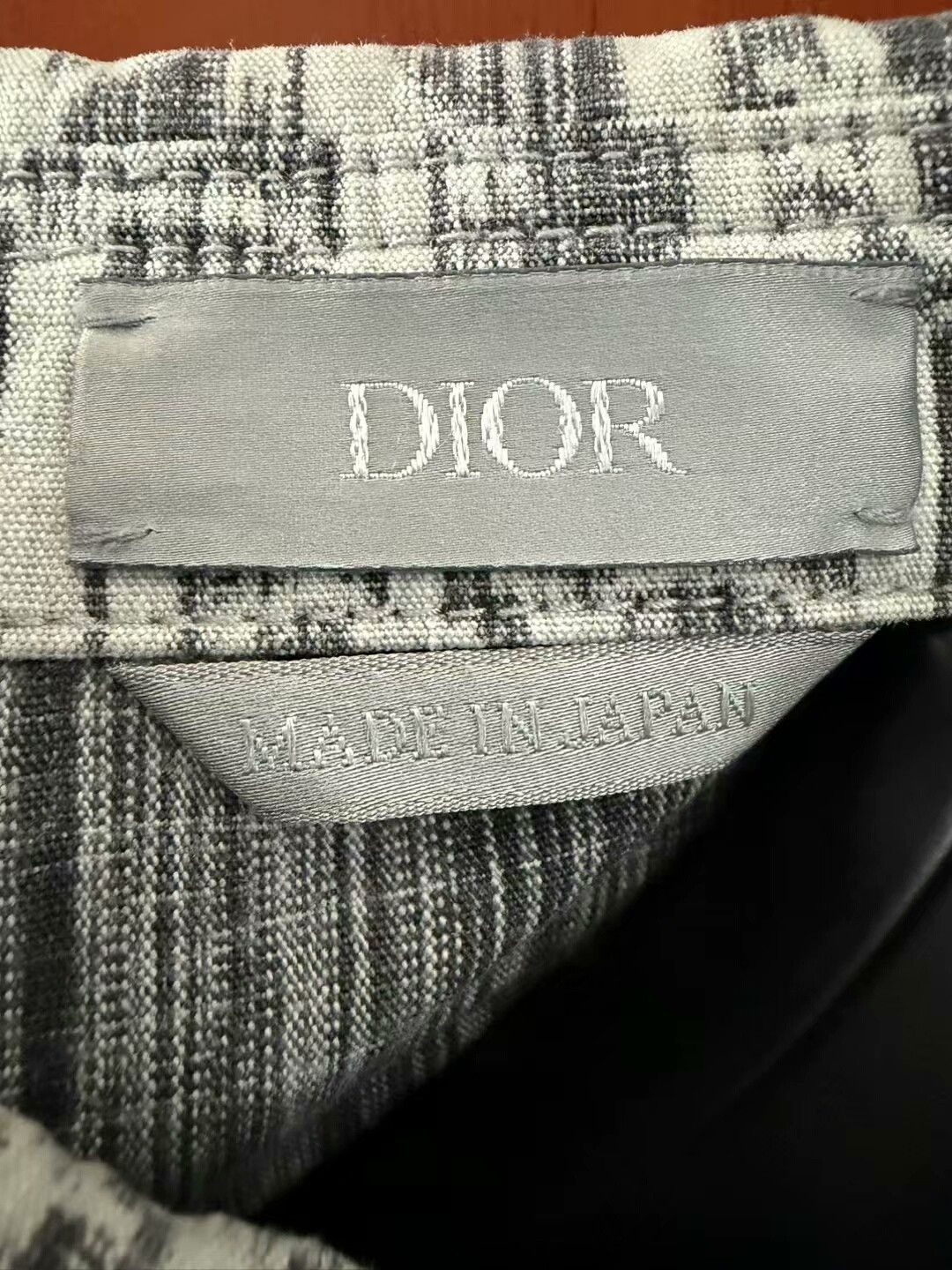Dior dior logo printed gray white shirt Size US M / EU 48-50 / 2 - 3 Thumbnail