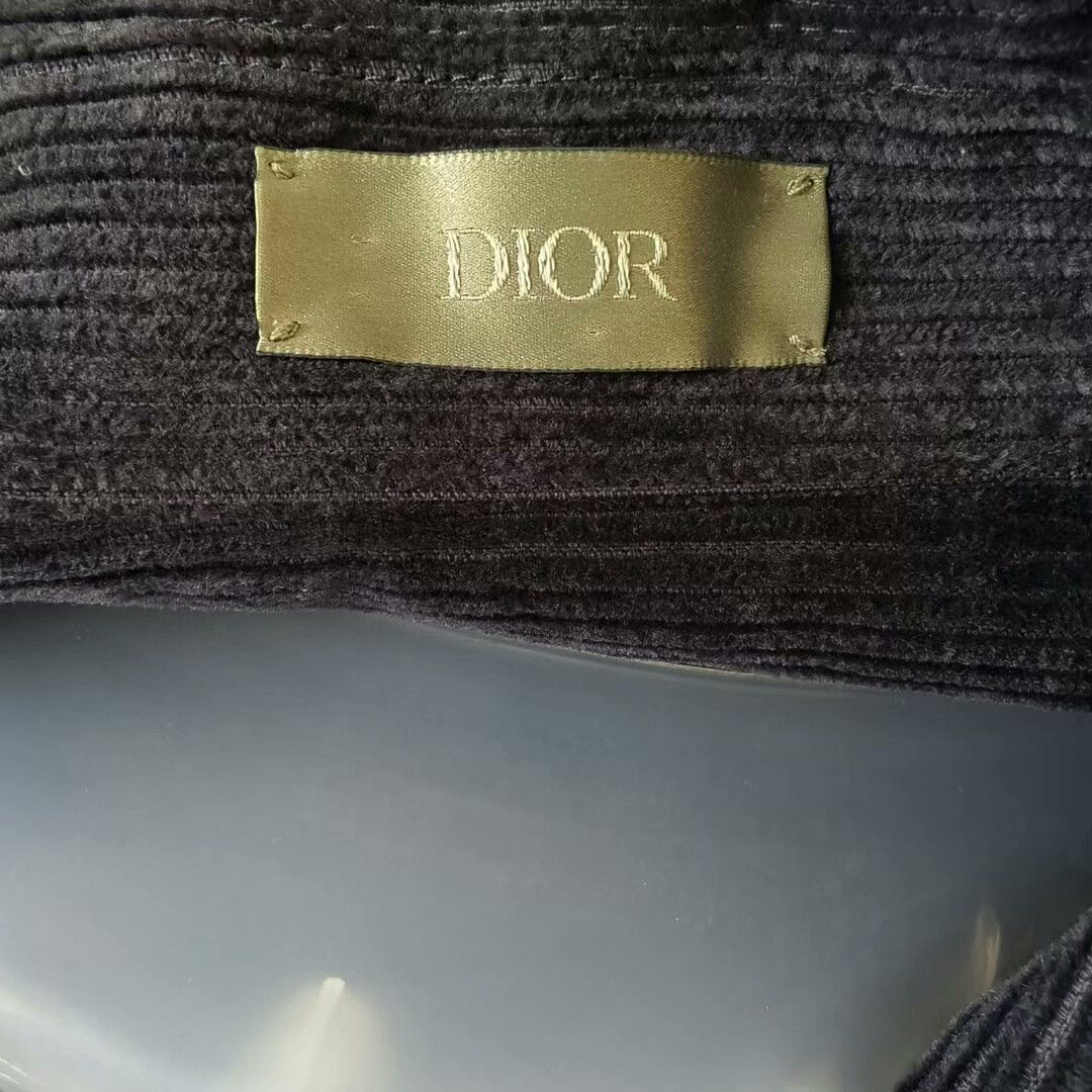 Dior oblique patch embroidered corduroy shirt Size US L / EU 52-54 / 3 - 3 Thumbnail