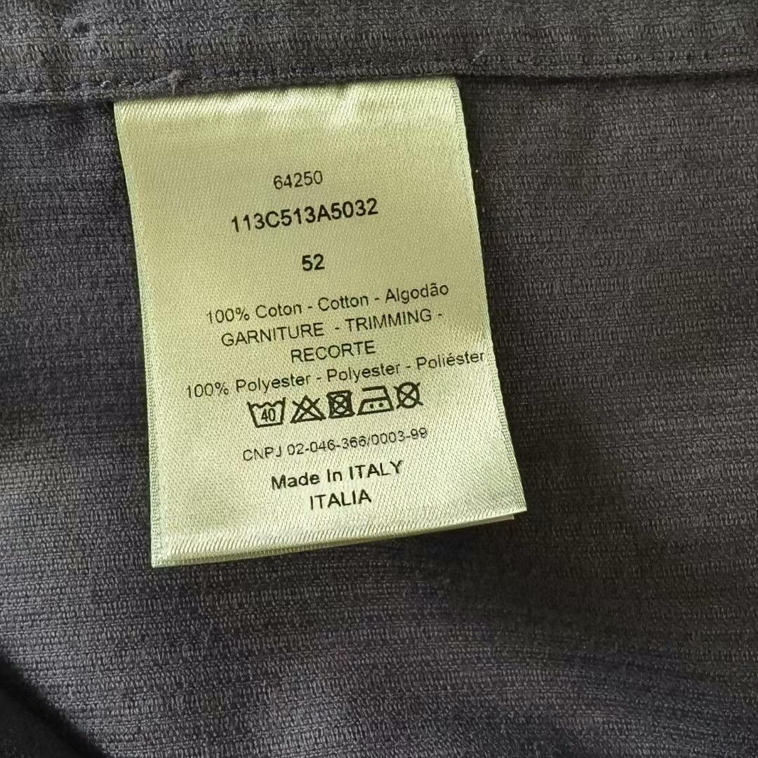 Dior oblique patch embroidered corduroy shirt Size US L / EU 52-54 / 3 - 4 Thumbnail