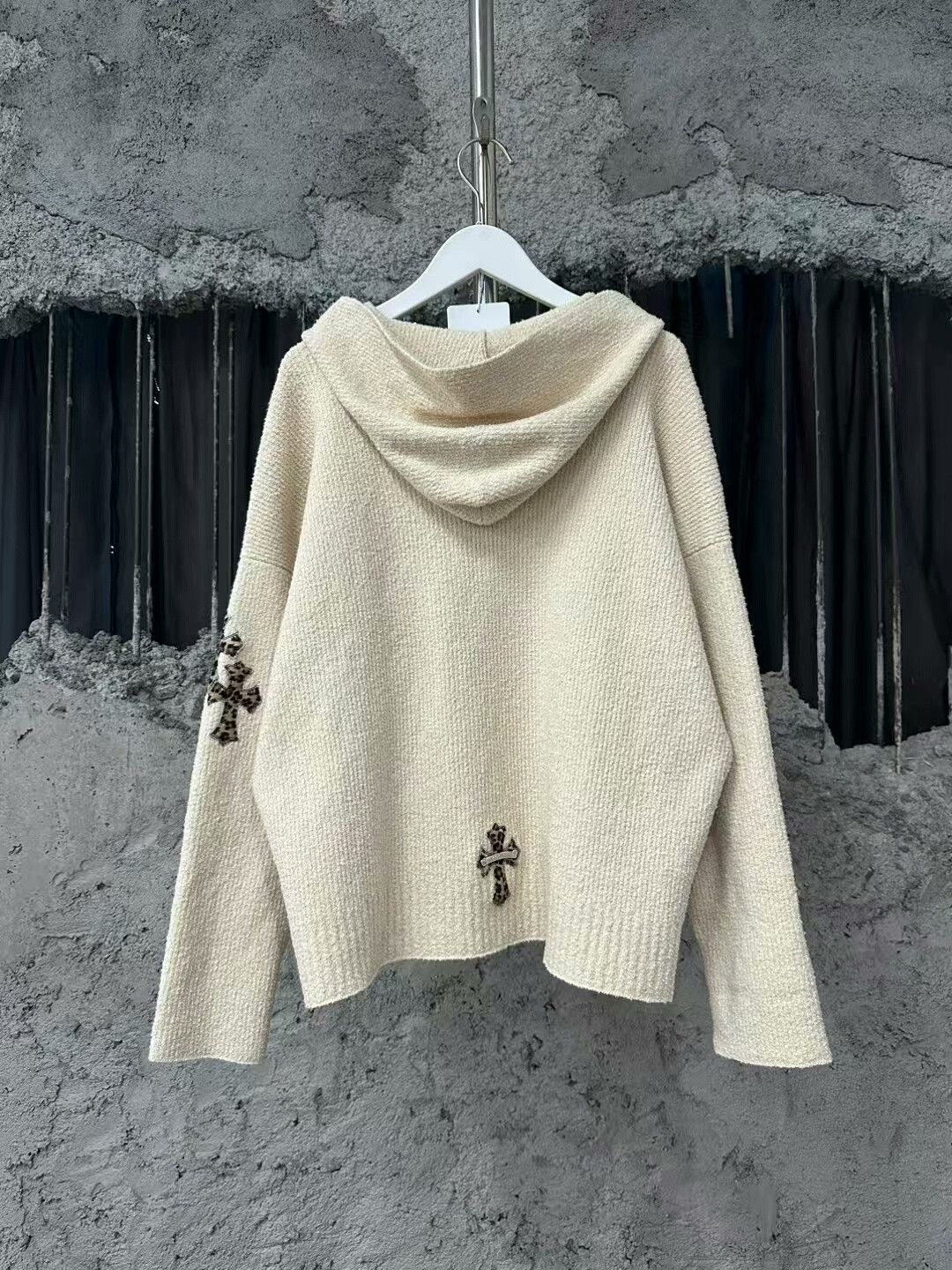 Chrome Hearts chrome hearts leopard cross hoodie sweatshirt Size US S / EU 44-46 / 1 - 2 Thumbnail