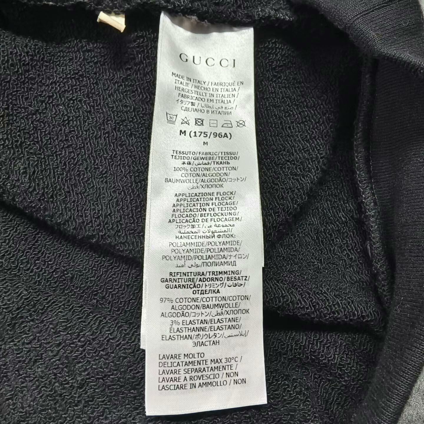 Gucci gucci logo print sweatshirt for men Size US XL / EU 56 / 4 - 4 Thumbnail