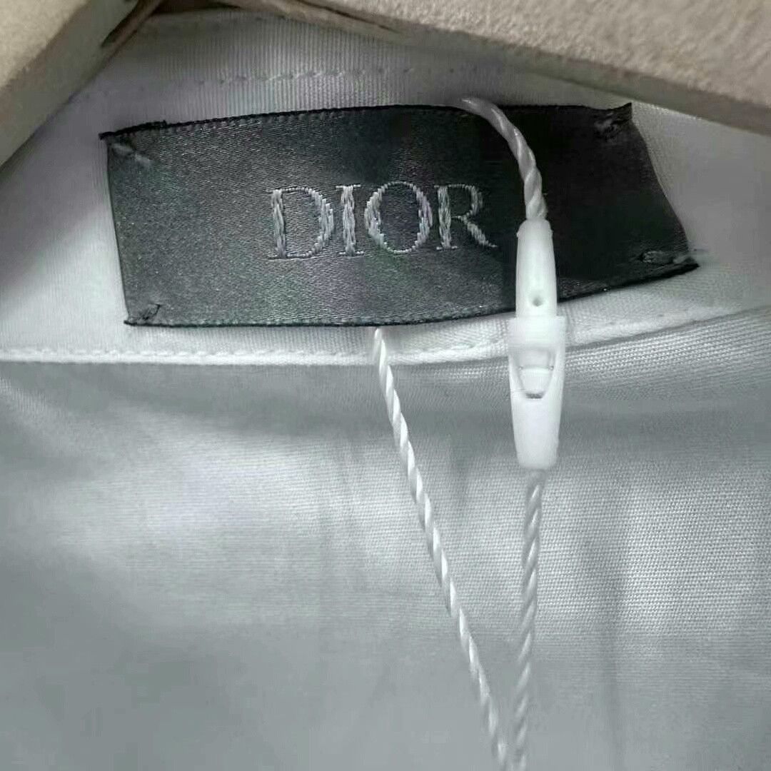 Dior Dior Embroidered Pocket Long Sleeve Shirt Size US L / EU 52-54 / 3 - 3 Thumbnail