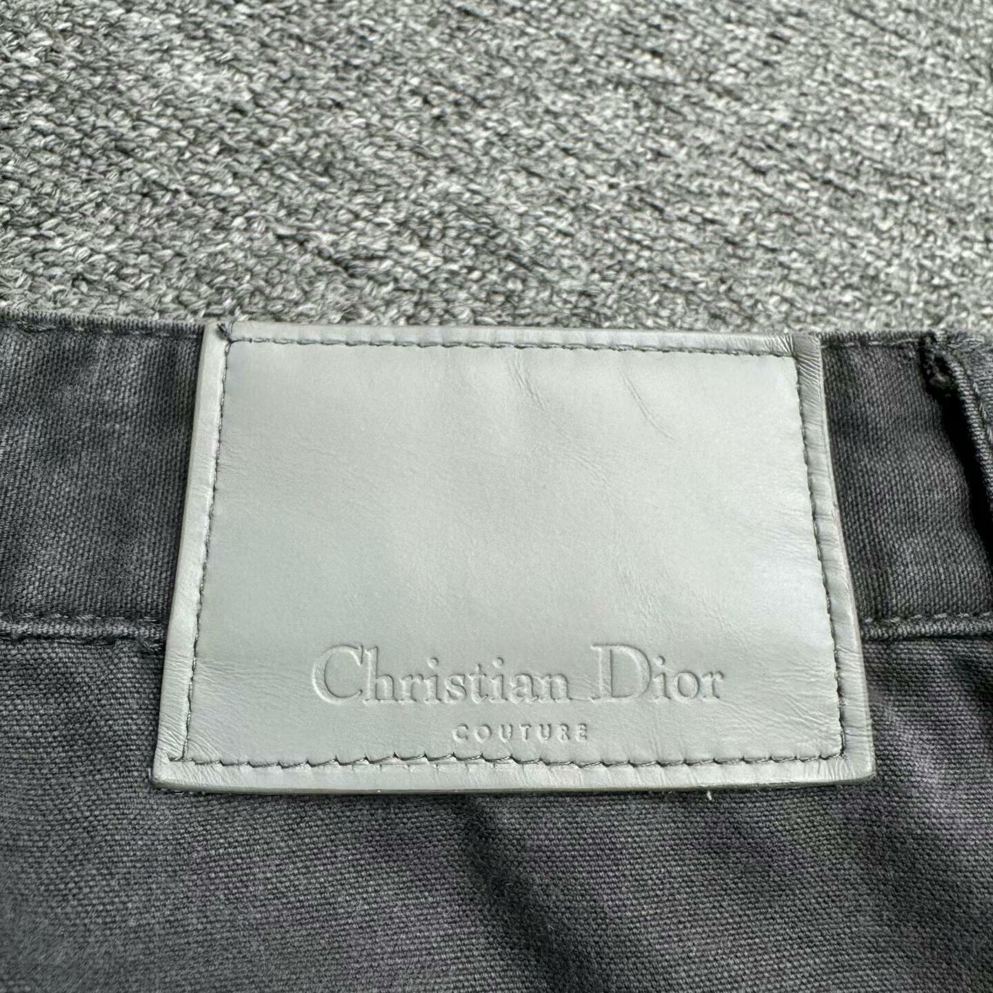 Dior Dior Embroidered Logo Vintage Jeans Size US 31 - 4 Thumbnail