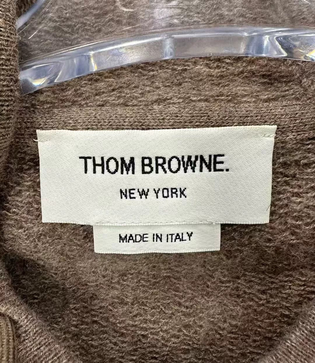 Thom Browne thom browne brown classic striped hoodie Size US M / EU 48-50 / 2 - 3 Thumbnail