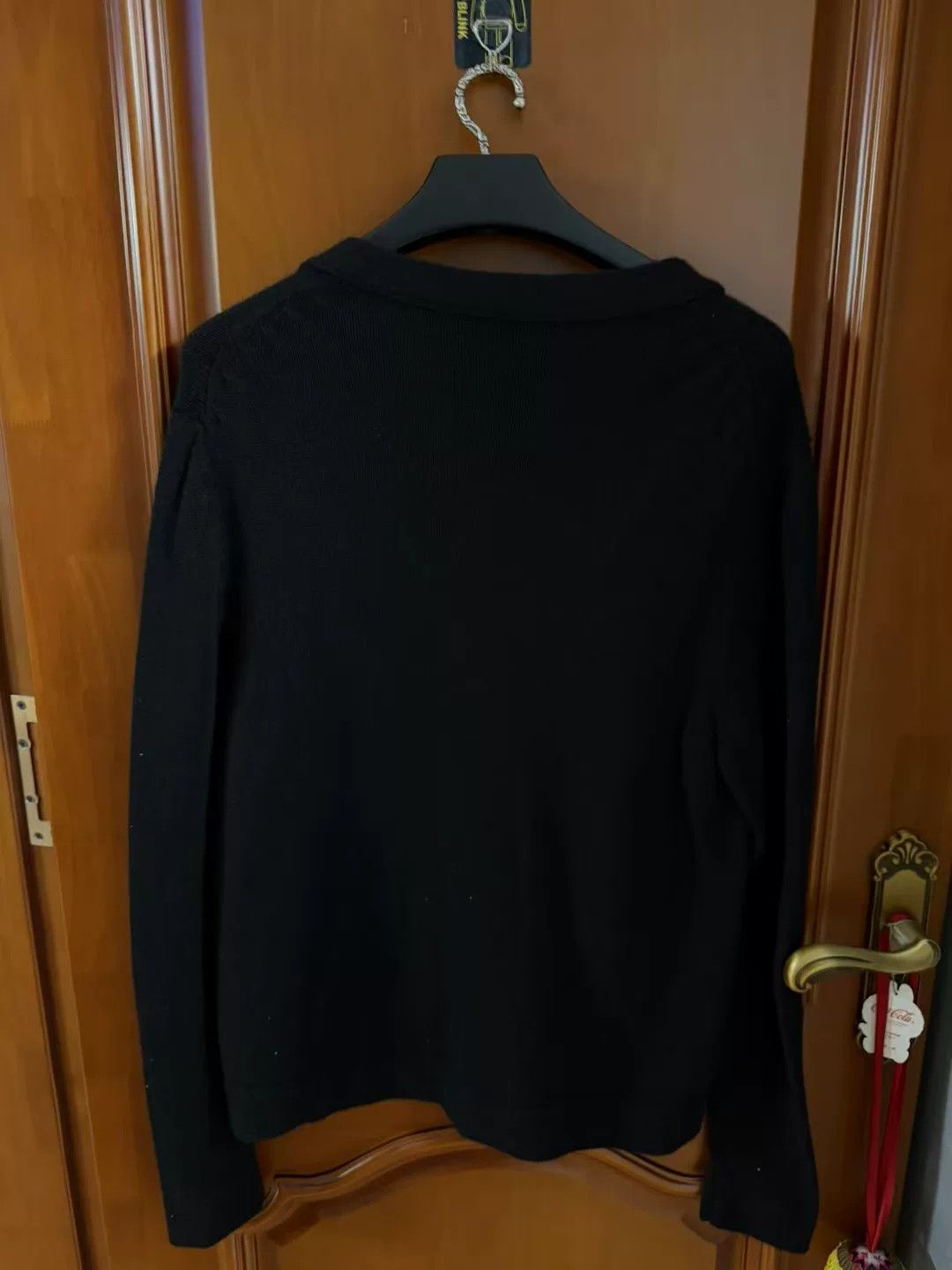 Dior Dior Black Embroidered Wool Cardigan Size M Size US M / EU 48-50 / 2 - 2 Thumbnail