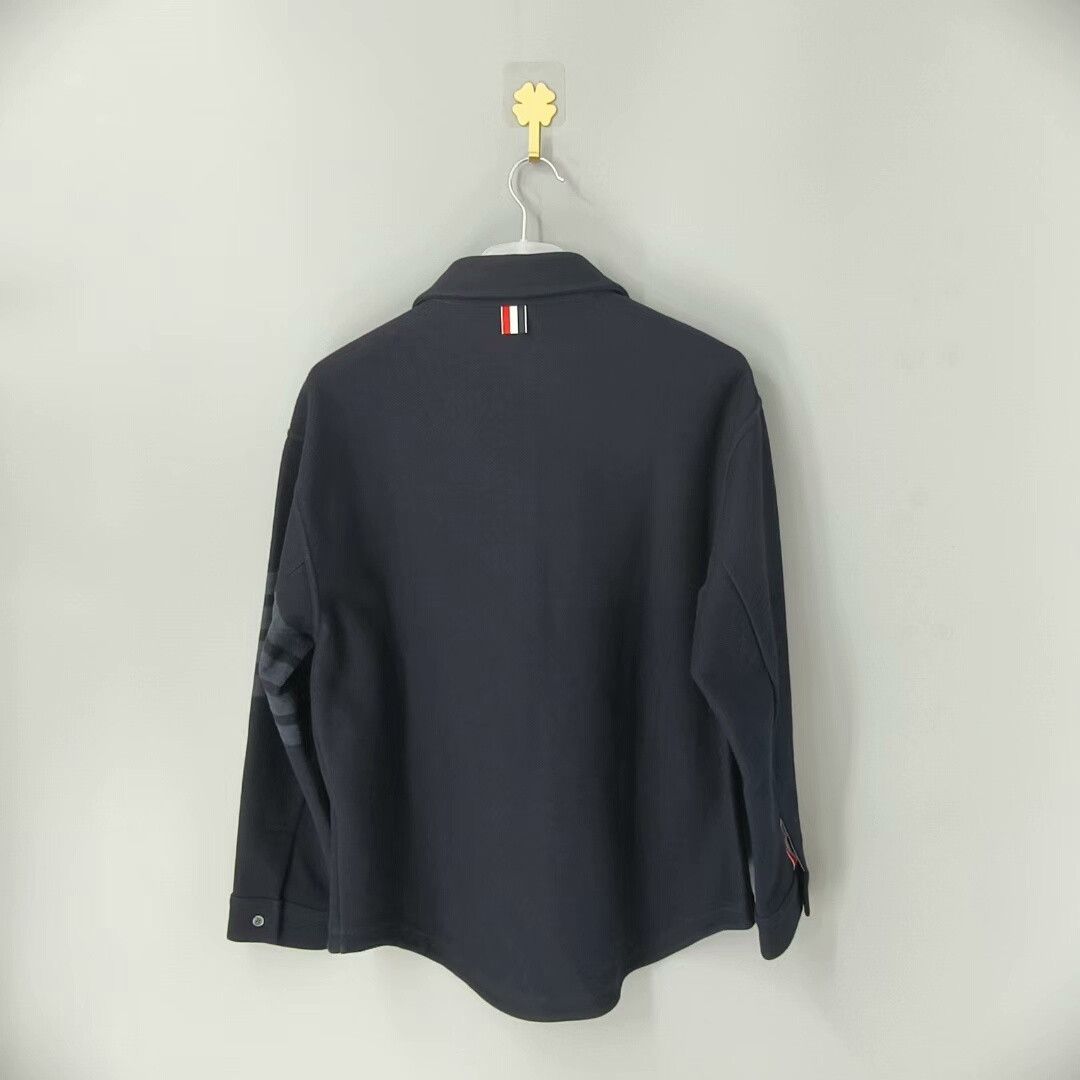 Thom Browne thom browne long sleeve button-up shirt Size US M / EU 48-50 / 2 - 2 Thumbnail