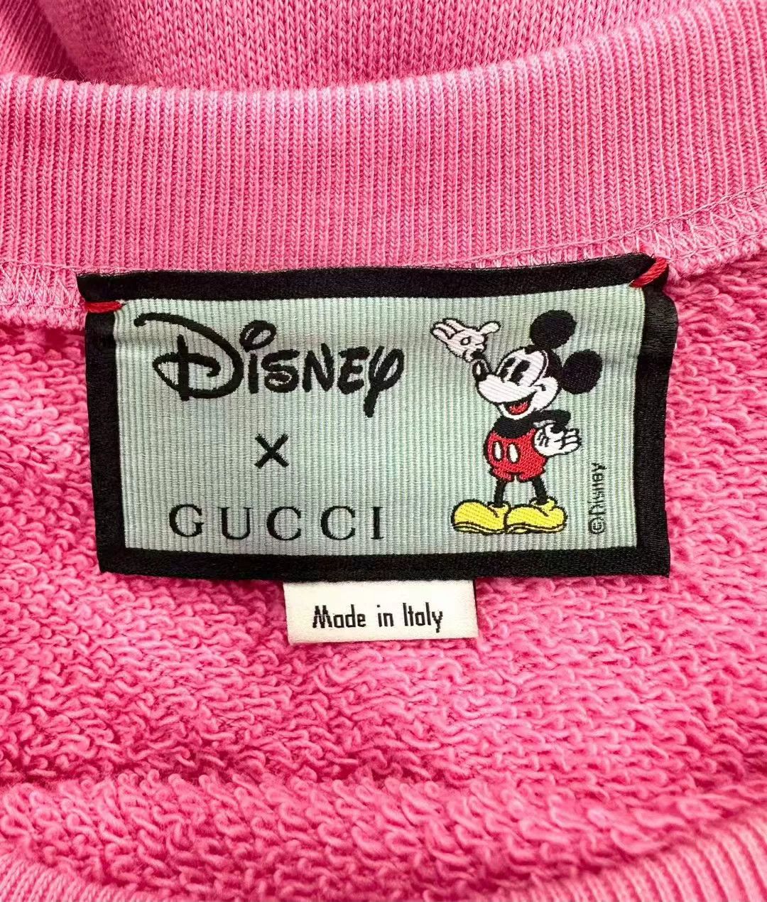 Gucci Gucci x Disney Pink Mickey Mouse Sweatshirt Size M / US 6-8 / IT 42-44 - 3 Thumbnail