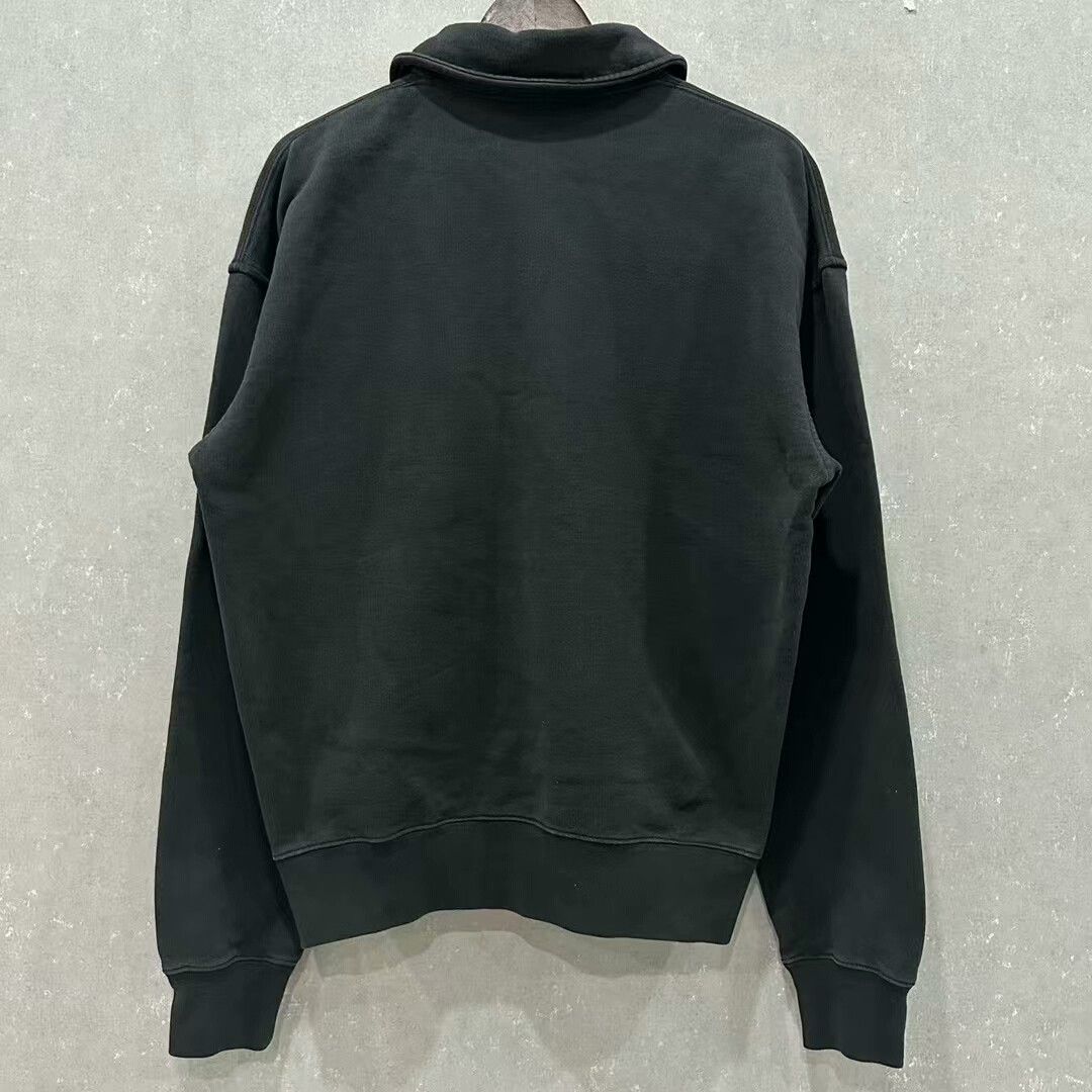 Dior Dior Black Embroidered Logo Half-Zip Hoodie Size US S / EU 44-46 / 1 - 2 Thumbnail
