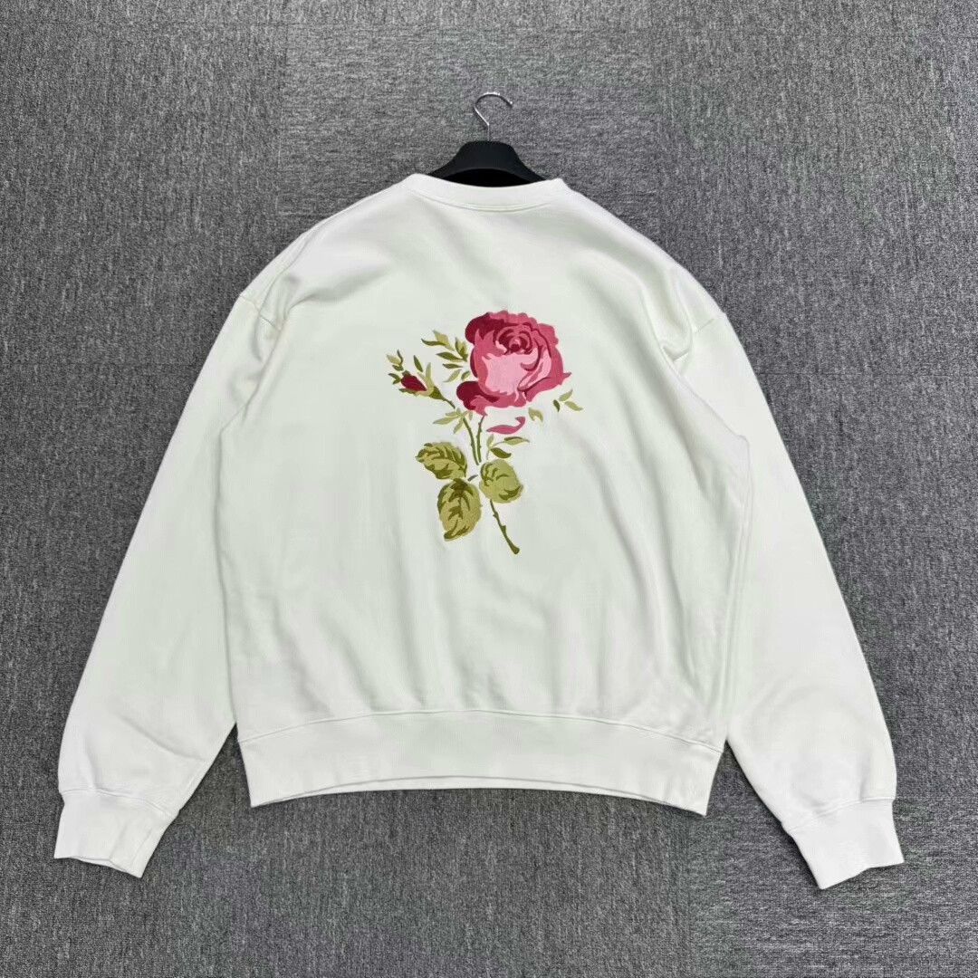 Dior dior embroidered floral sweatshirt for women Size XXL / US 16-18 / IT 52-54 - 2 Thumbnail