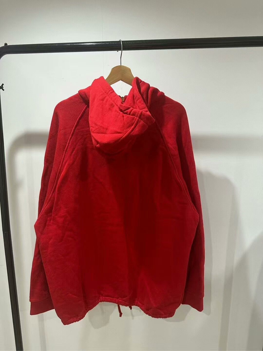 Gucci gucci red half-zip logo hooded sweatshirt Size US XL / EU 56 / 4 - 2 Thumbnail