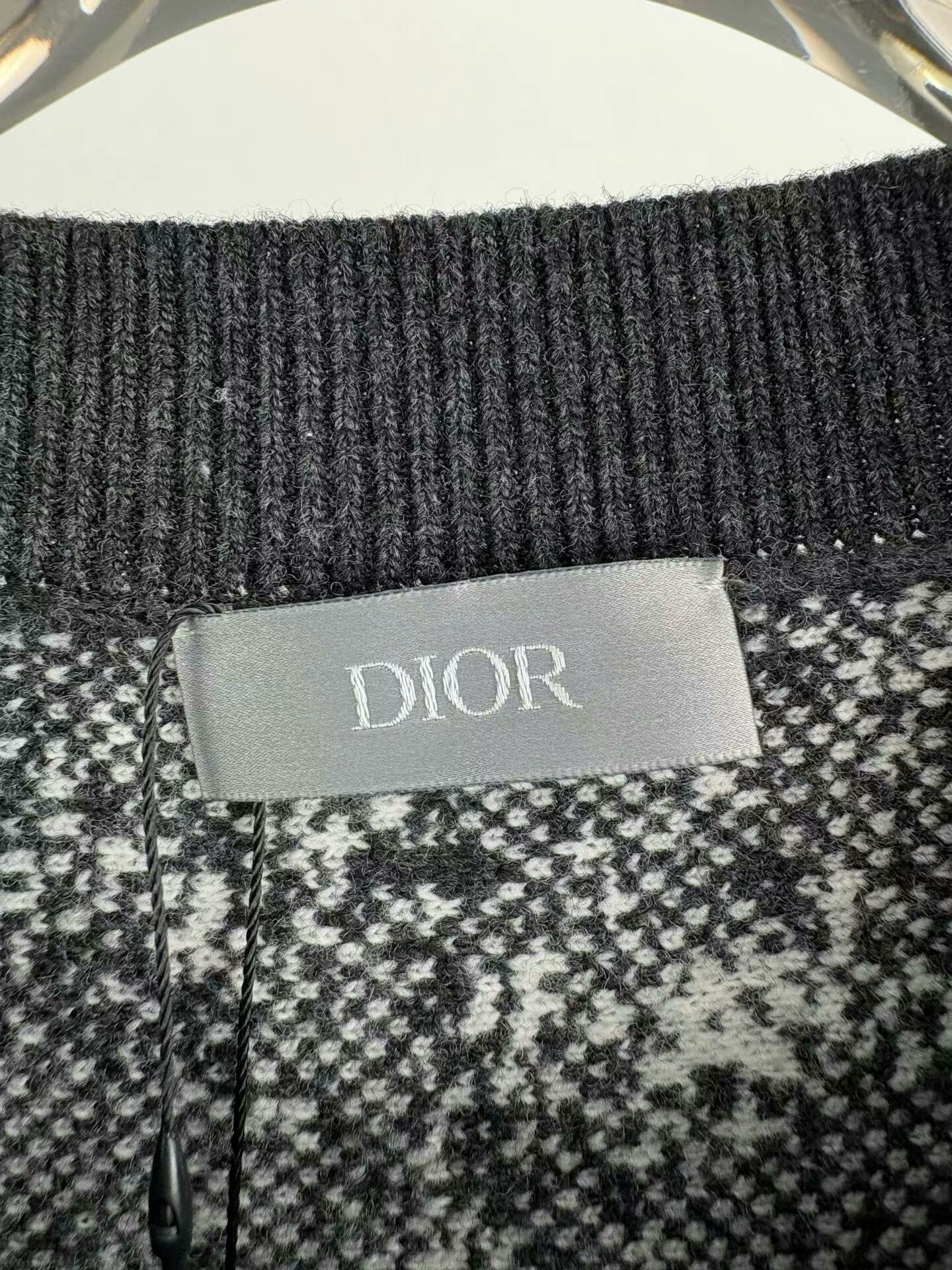 Dior dior wool sweater with snowflake design Size S / US 4 / IT 40 - 4 Thumbnail