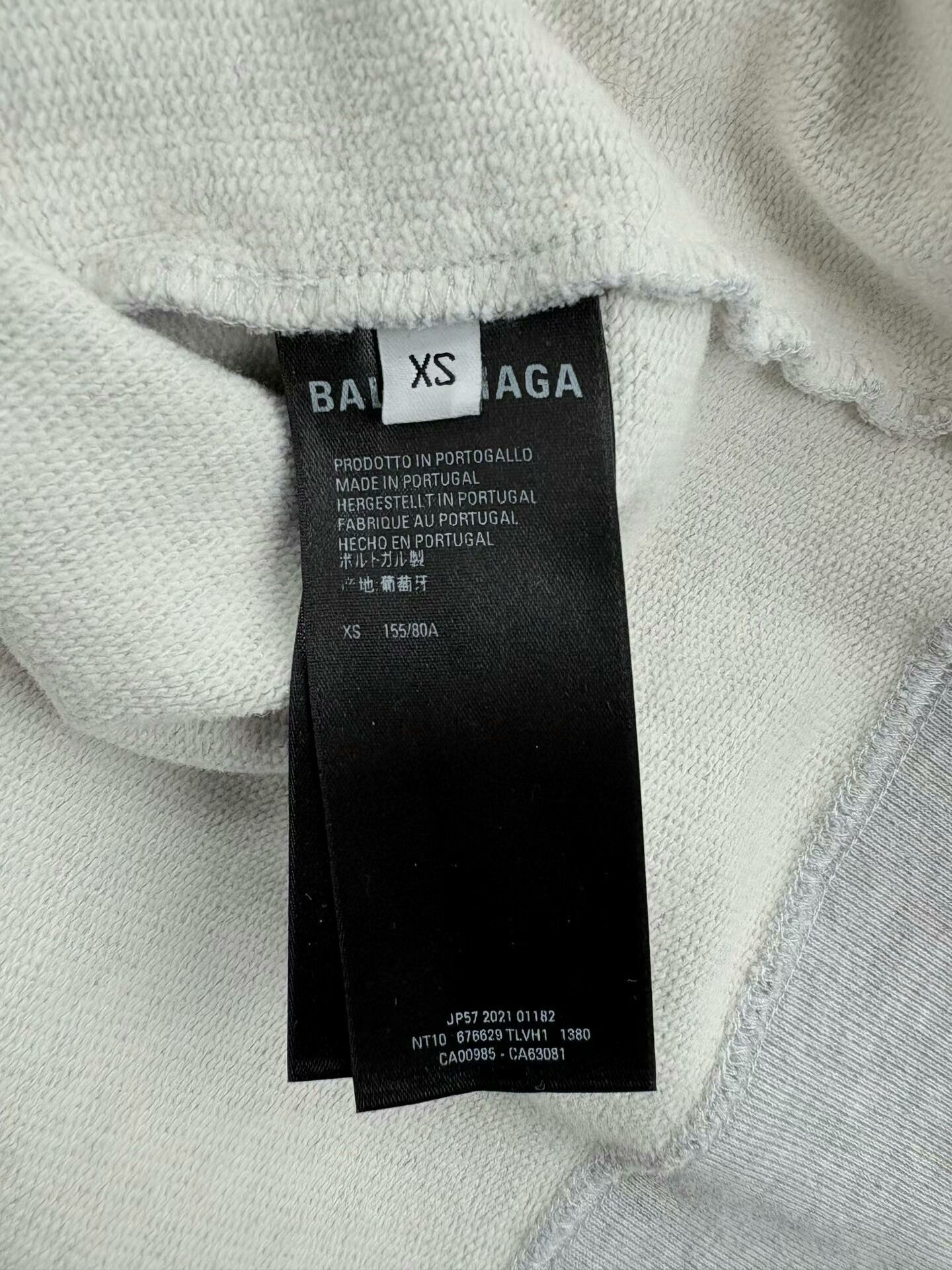 Balenciaga balenciaga fbi gray long sleeve sweatshirt Size US XS / EU 42 / 0 - 5 Thumbnail