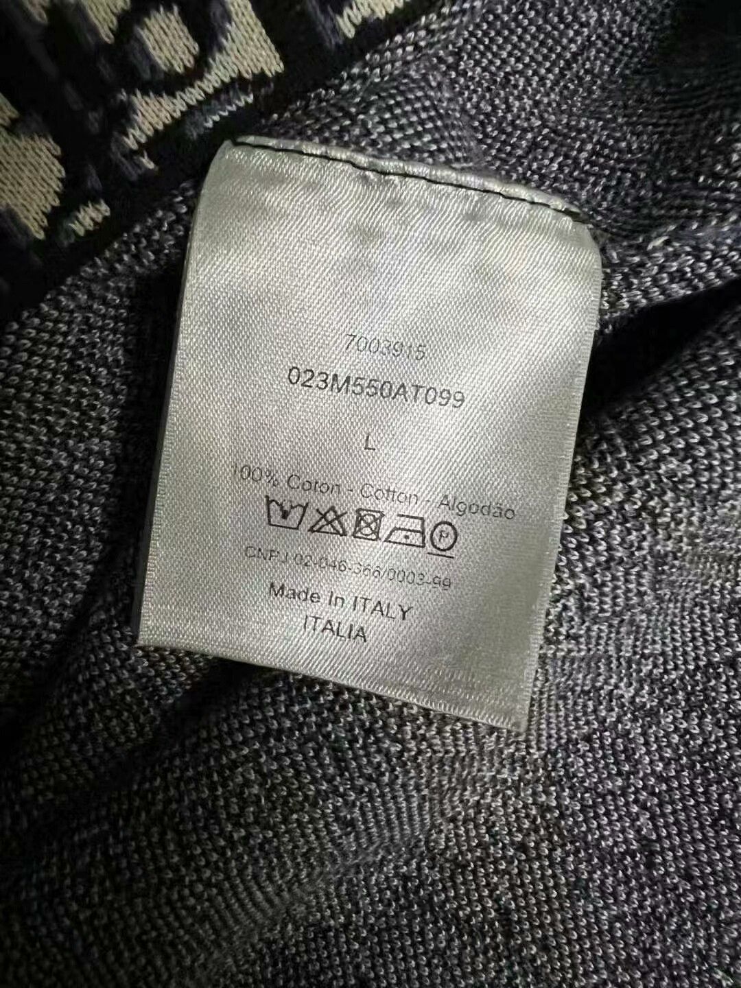 Dior dior full logo shirt with tag L size Size US L / EU 52-54 / 3 - 4 Thumbnail