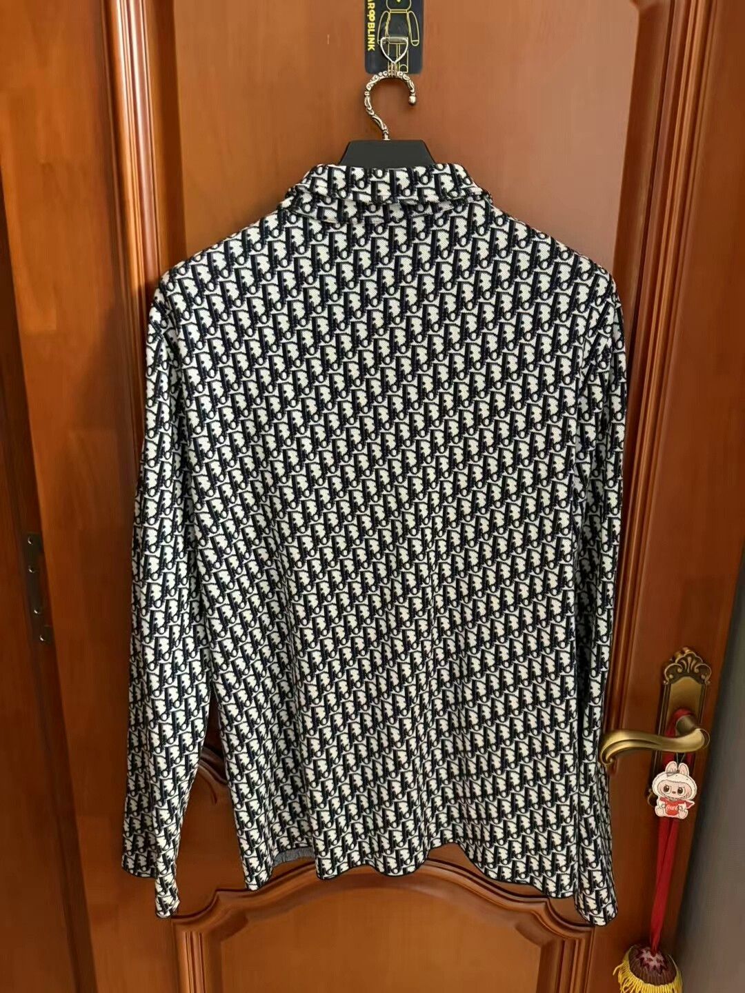 Dior dior logo long sleeve knitted shirt XXL Size US XXL / EU 58 / 5 - 2 Thumbnail